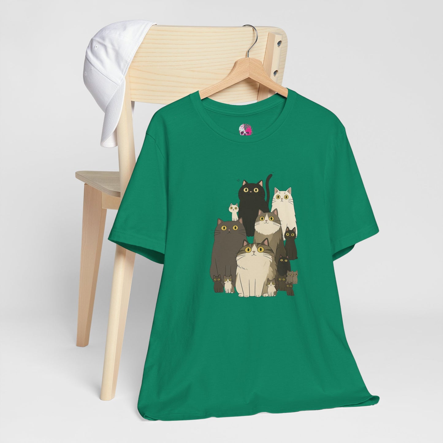 Cute Cat Lover Unisex Tee, Funny Cat Shirt, Animal Lover Gift, Pet Lovers Tee, Purrfect for Cat Enthusiasts