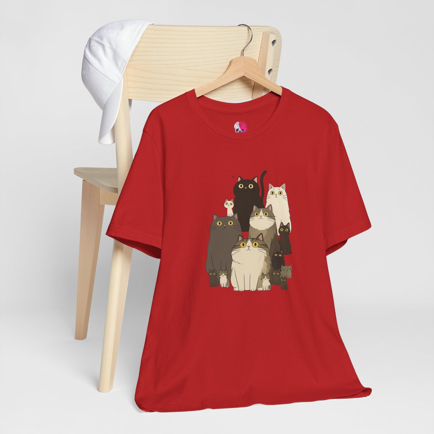 Cute Cat Lover Unisex Tee, Funny Cat Shirt, Animal Lover Gift, Pet Lovers Tee, Purrfect for Cat Enthusiasts