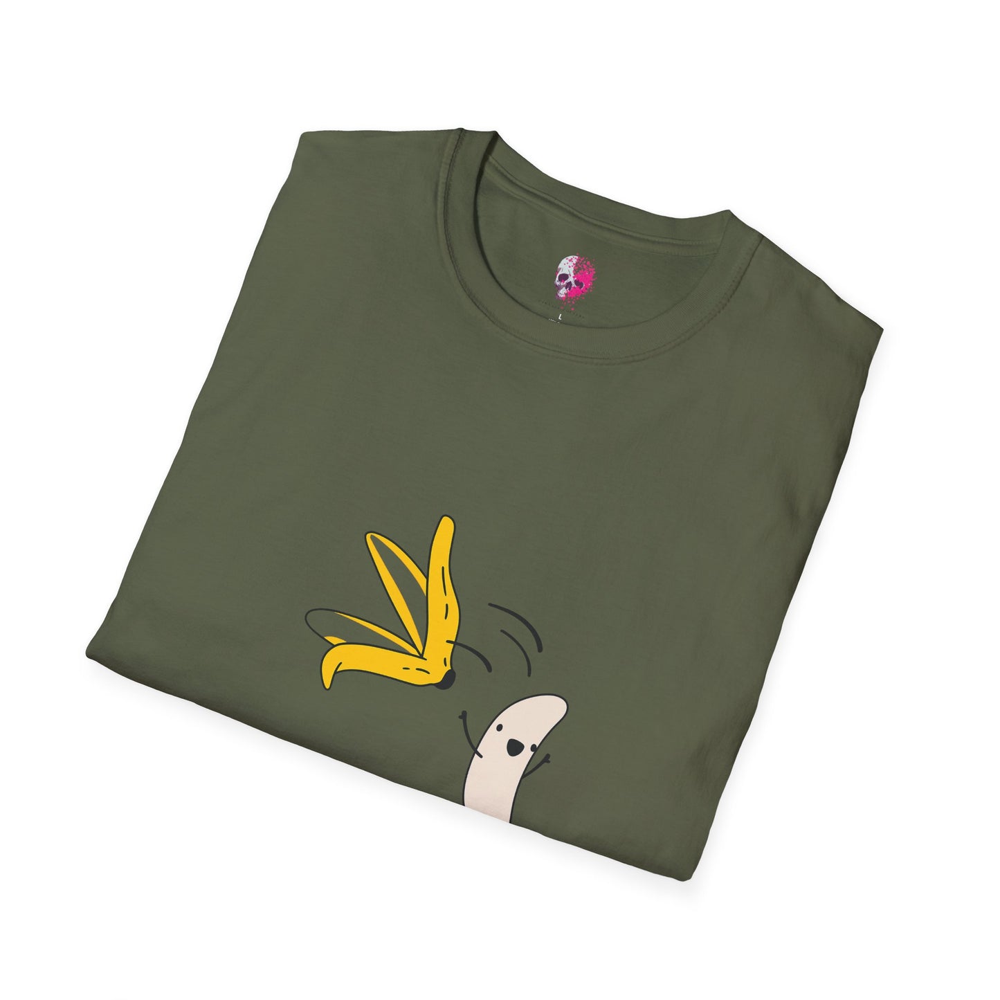 Whimsical Banana T-Shirt, Fun Gift, Unisex Tee, Cute Graphic Tee, Casual Wear, Summer Style, Playful Outfit