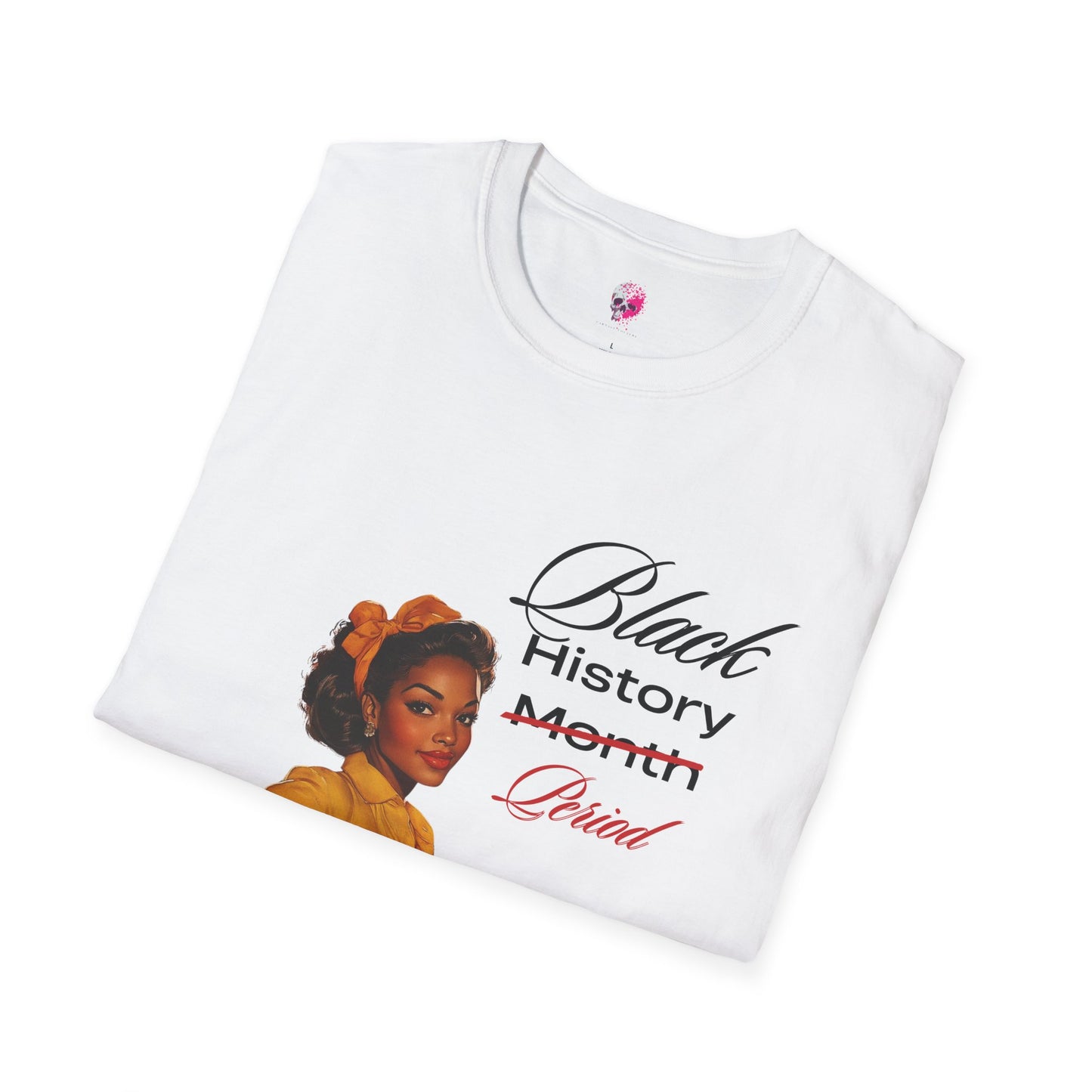 Black History Month Unisex Softstyle T-Shirt - Celebrate Heritage and Pride