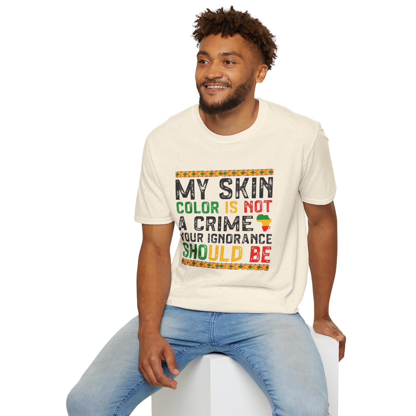 Empowering Statement T-Shirt, Unisex Tee for Social Justice, Awareness Shirt, Casual Wear, Gift for Activists, Black History Month