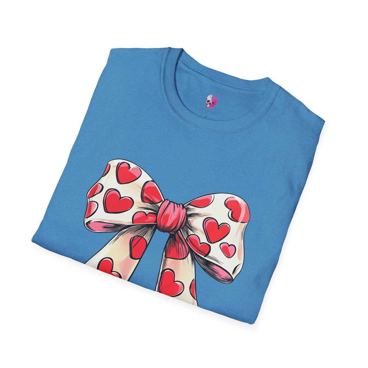 Heart Bow Unisex Softstyle T-Shirt