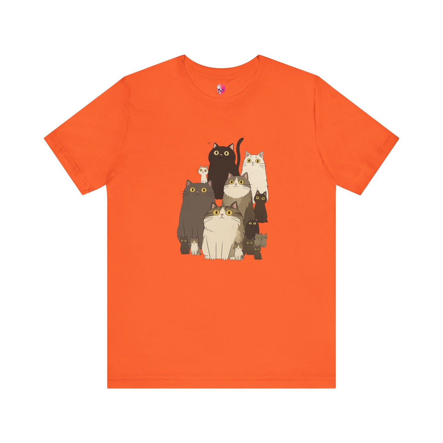 Cute Cat Lover Unisex Tee, Funny Cat Shirt, Animal Lover Gift, Pet Lovers Tee, Purrfect for Cat Enthusiasts