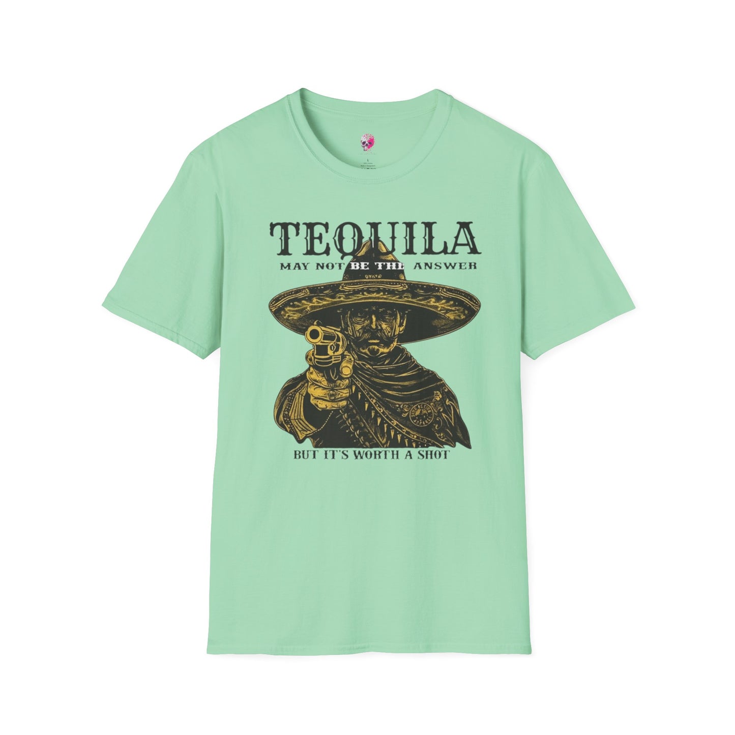 Tequila Themed Unisex T-Shirt, Funny Drinking Shirt, Gift for Tequila Lovers, Party Apparel, Casual Wear, Summer Top