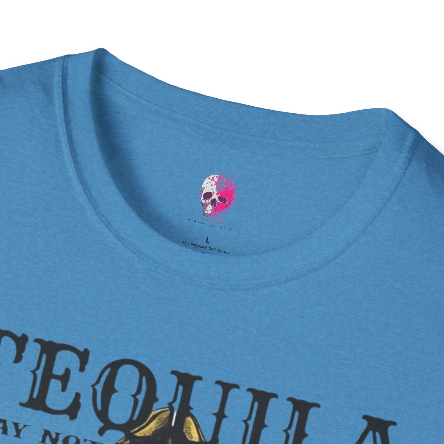 Tequila Themed Unisex T-Shirt, Funny Drinking Shirt, Gift for Tequila Lovers, Party Apparel, Casual Wear, Summer Top