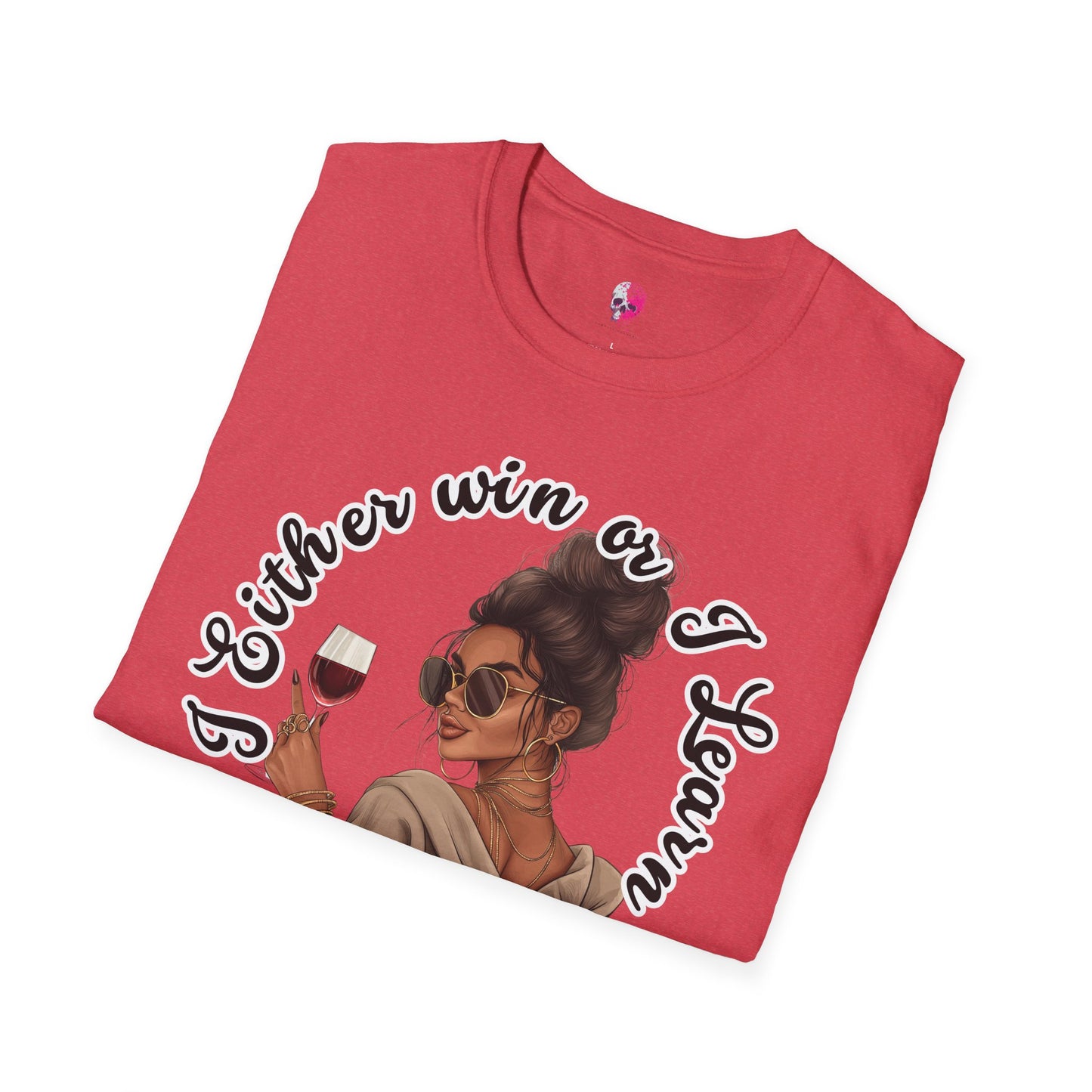 Empowered Quote T-Shirt, Inspirational Tee, Motivation Shirt, Wine Lover Gift, Unisex Graphic Tee, Casual Wear