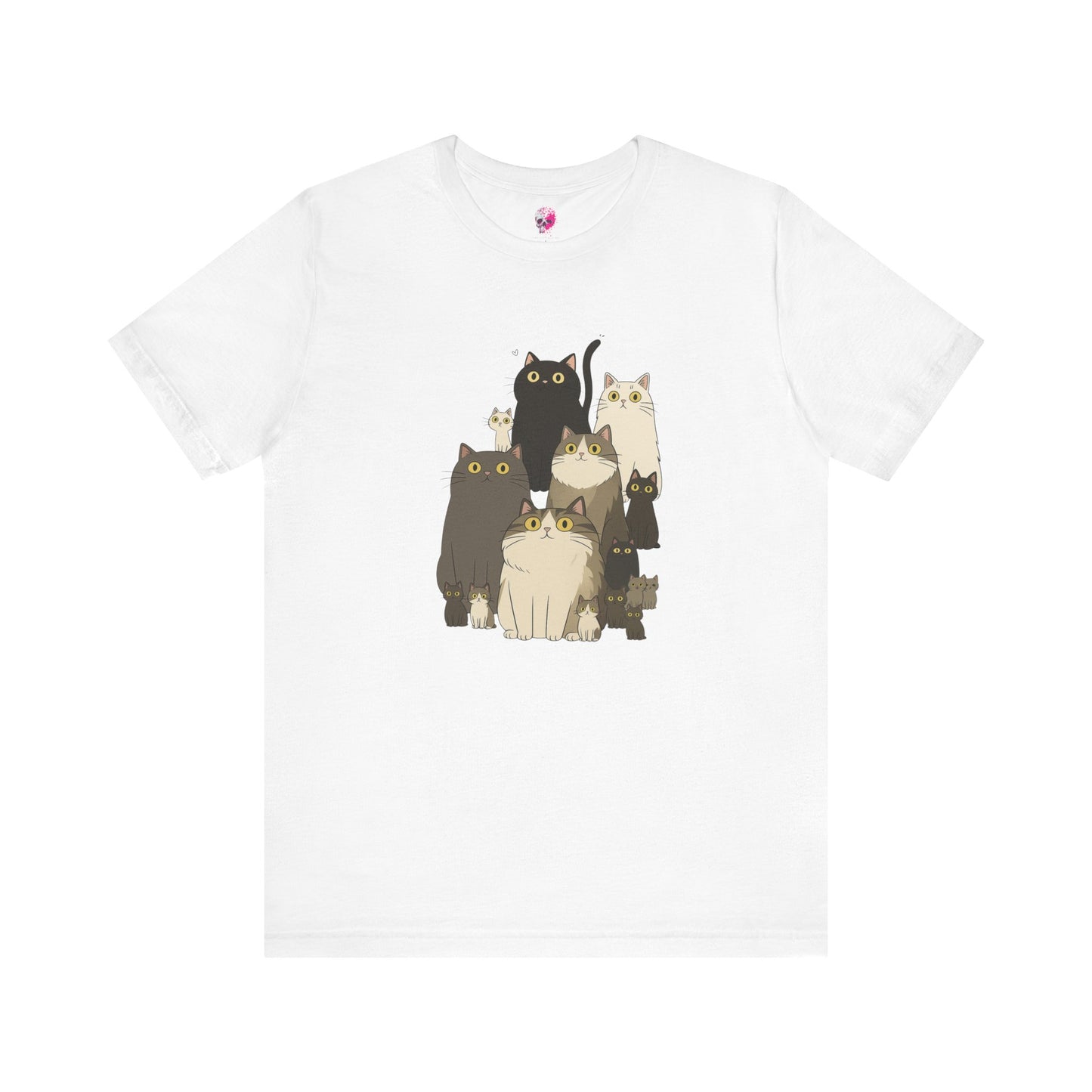 Cute Cat Lover Unisex Tee, Funny Cat Shirt, Animal Lover Gift, Pet Lovers Tee, Purrfect for Cat Enthusiasts