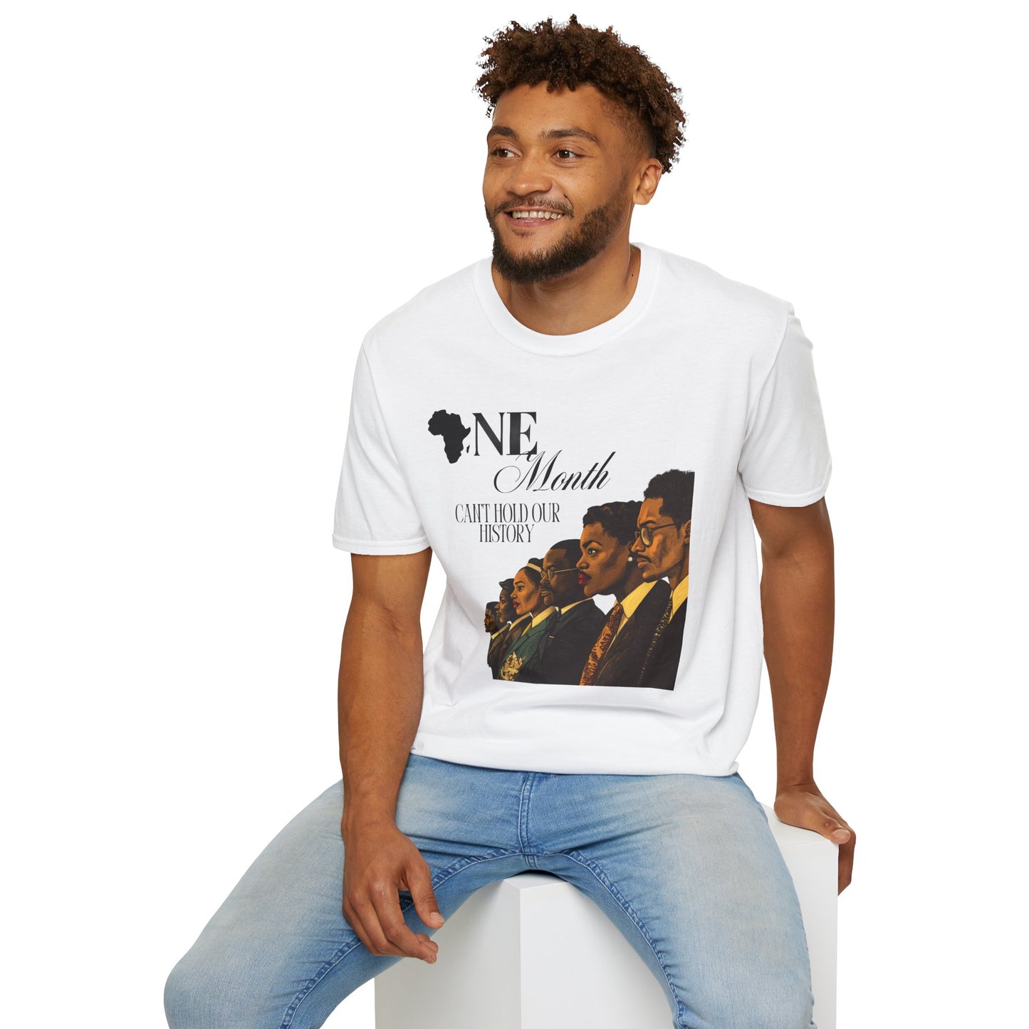Black History Month Unisex Softstyle T-Shirt - Celebrate Our History