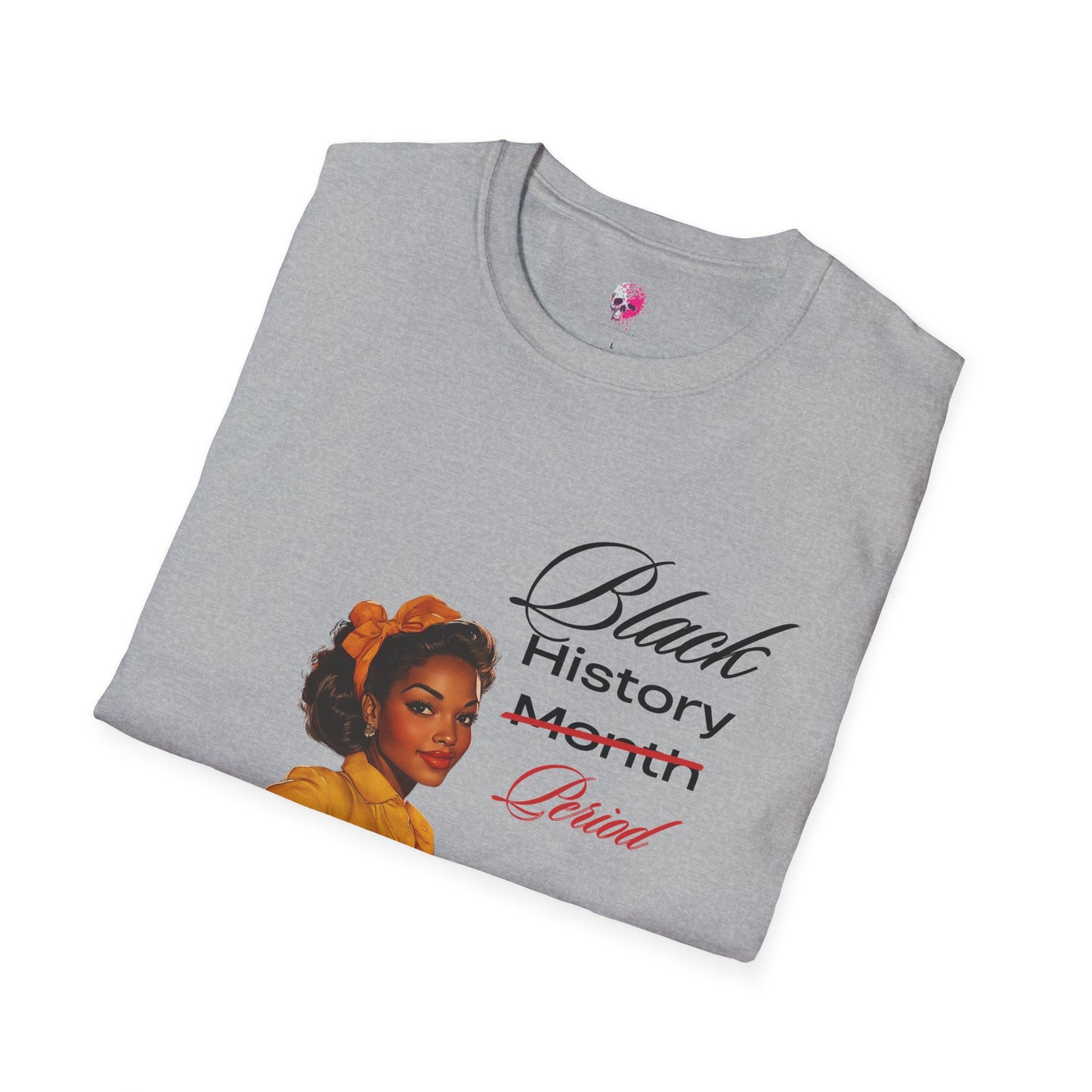 Black History Month Unisex Softstyle T-Shirt - Celebrate Heritage and Pride