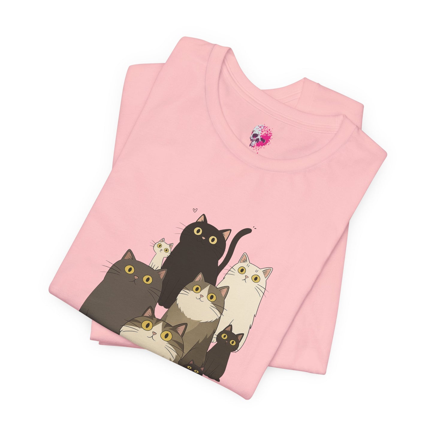 Cute Cat Lover Unisex Tee, Funny Cat Shirt, Animal Lover Gift, Pet Lovers Tee, Purrfect for Cat Enthusiasts