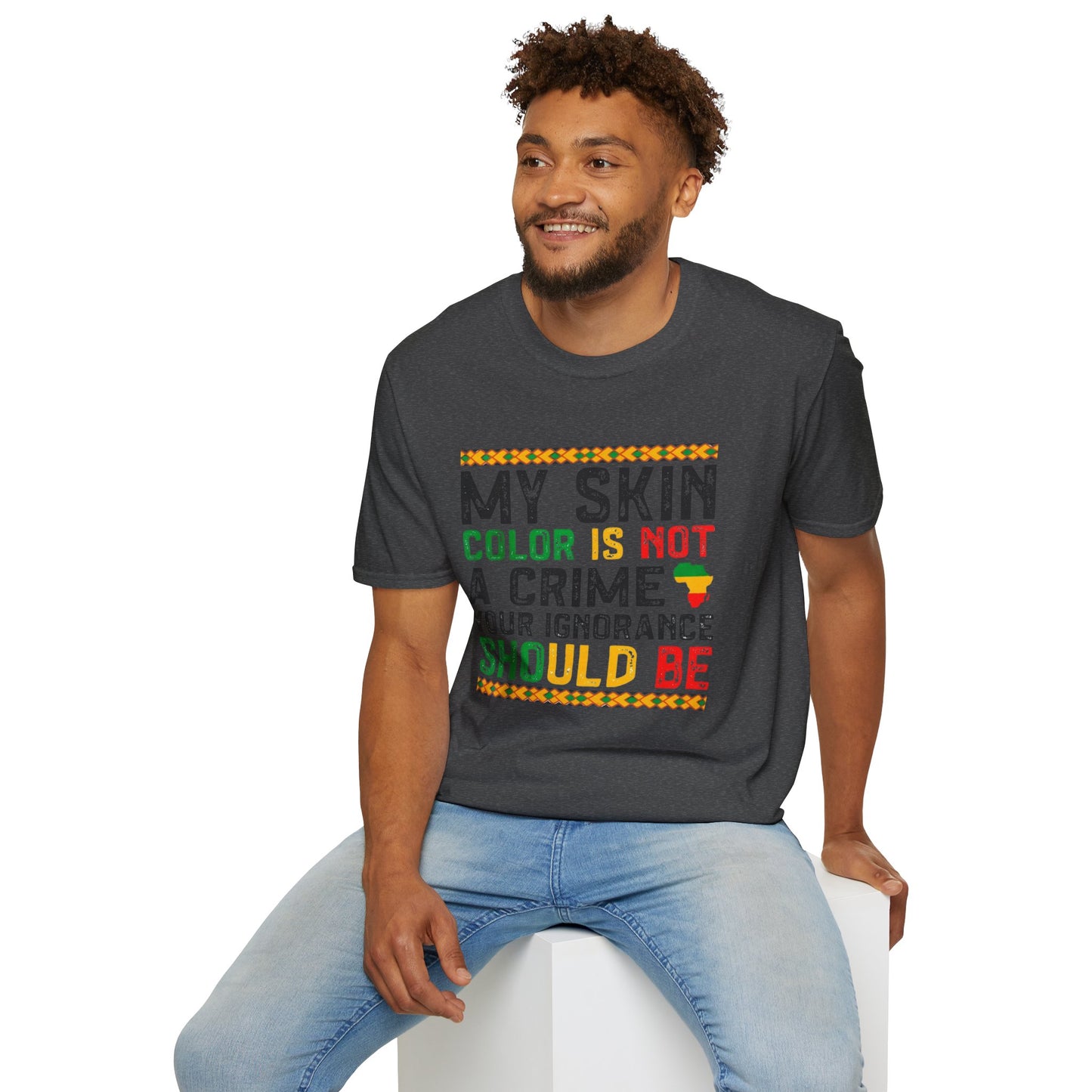 Empowering Statement T-Shirt, Unisex Tee for Social Justice, Awareness Shirt, Casual Wear, Gift for Activists, Black History Month