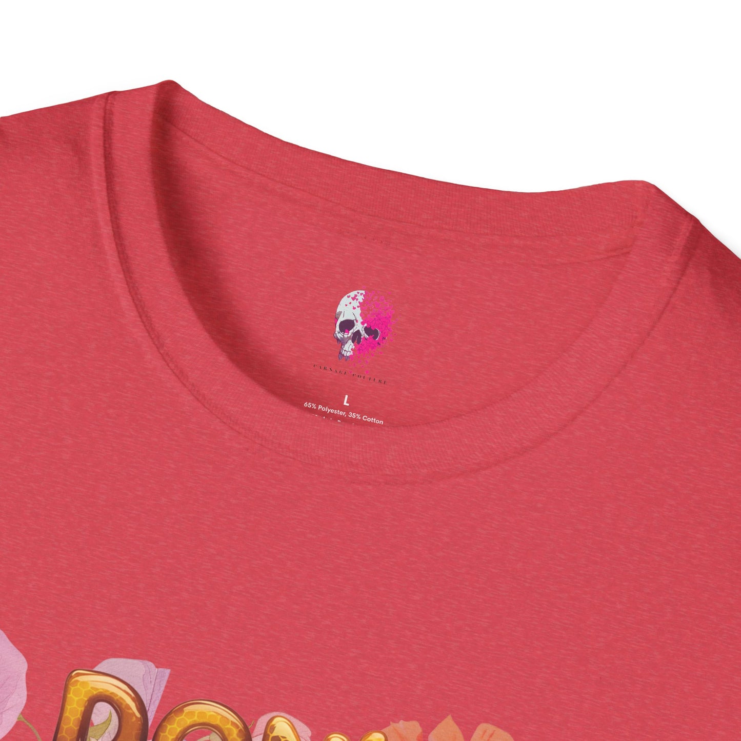 Bee T-Shirt - 'Don't Be Judgy' Floral Design