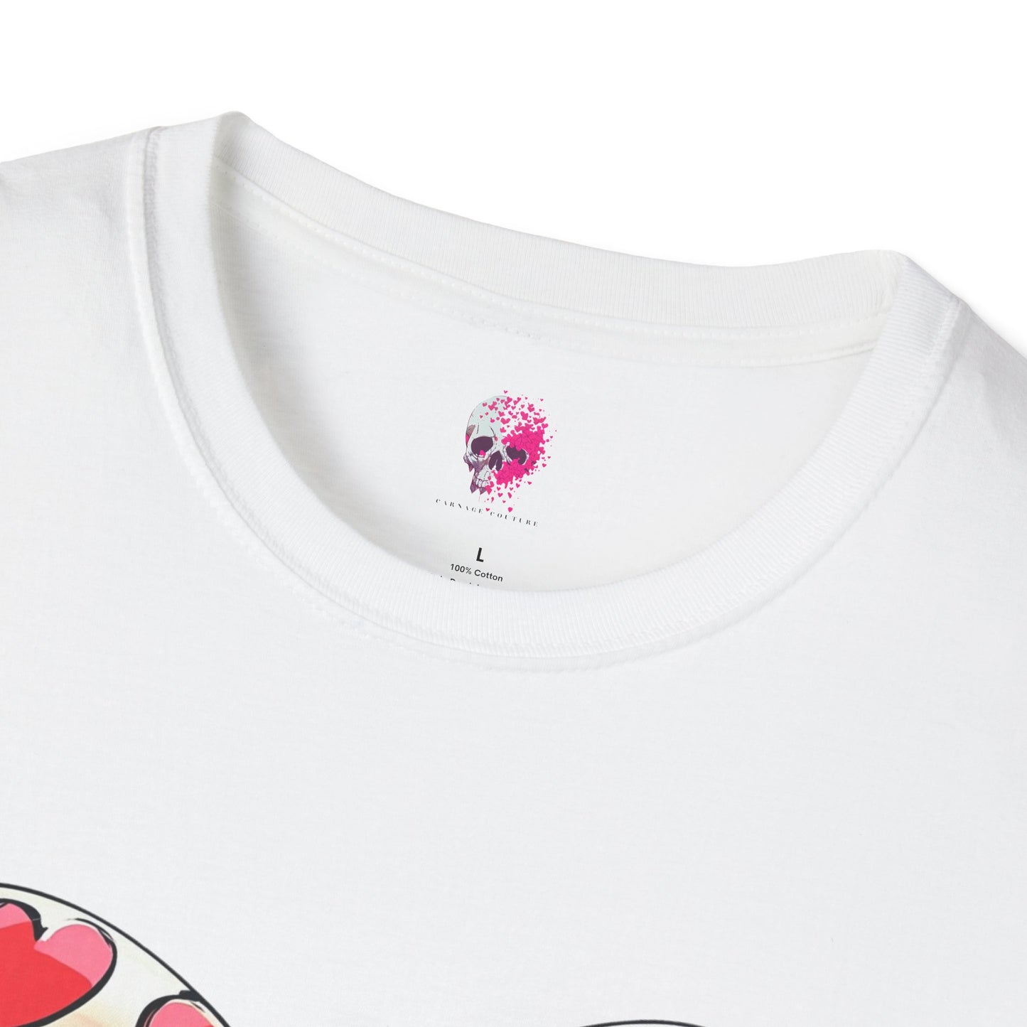 Heart Bow Unisex Softstyle T-Shirt