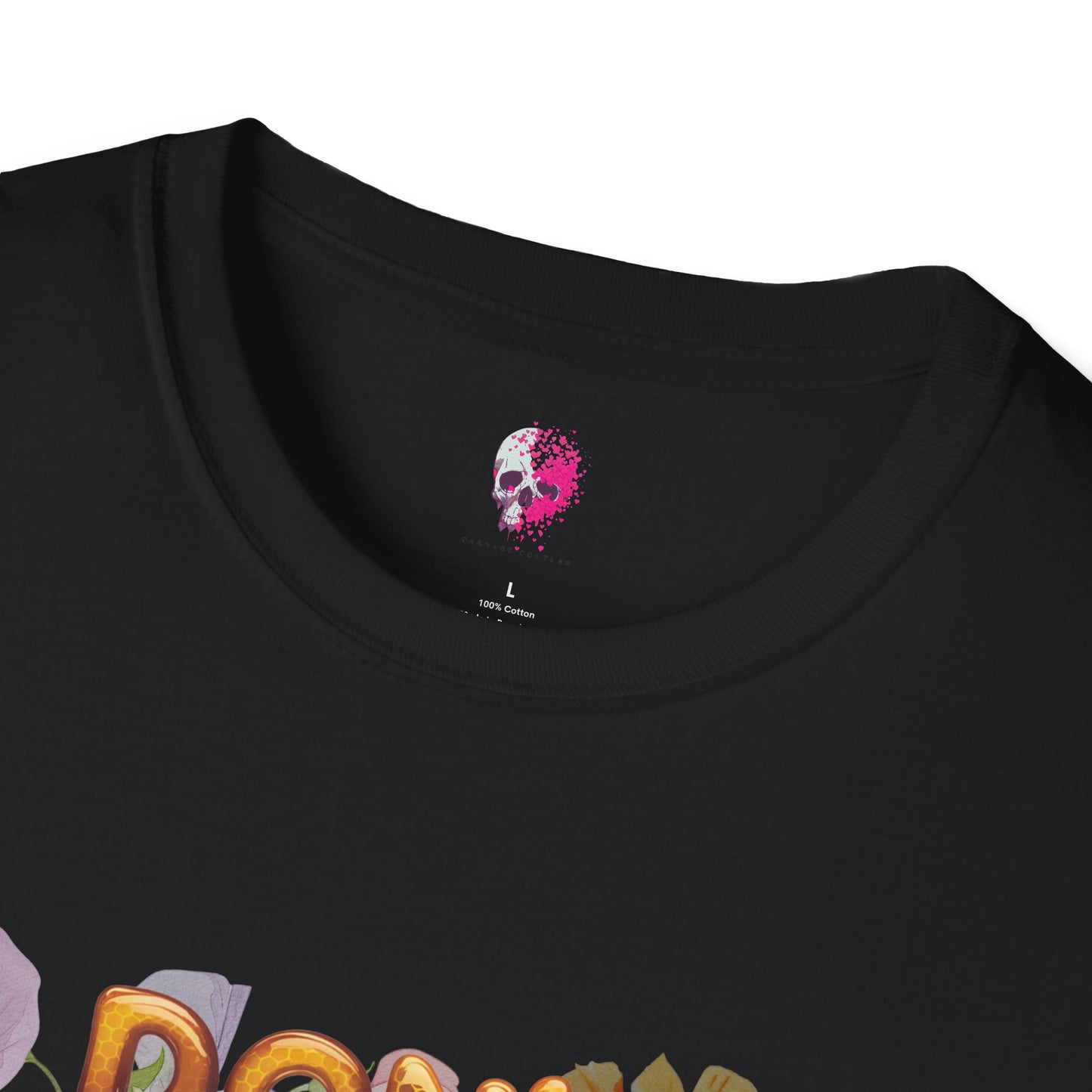 Bee T-Shirt - 'Don't Be Judgy' Floral Design
