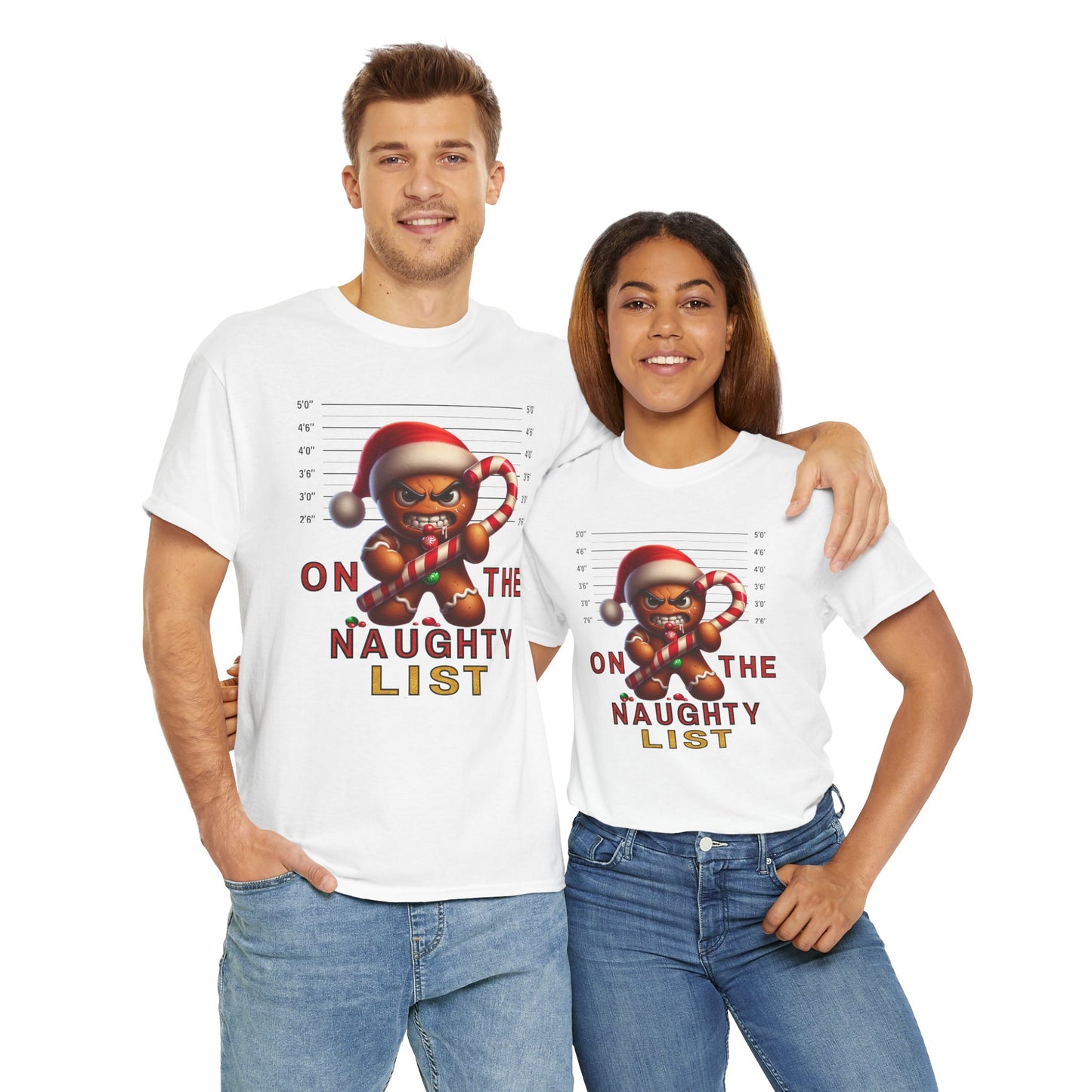 Naughty List Unisex Heavy Cotton Tee