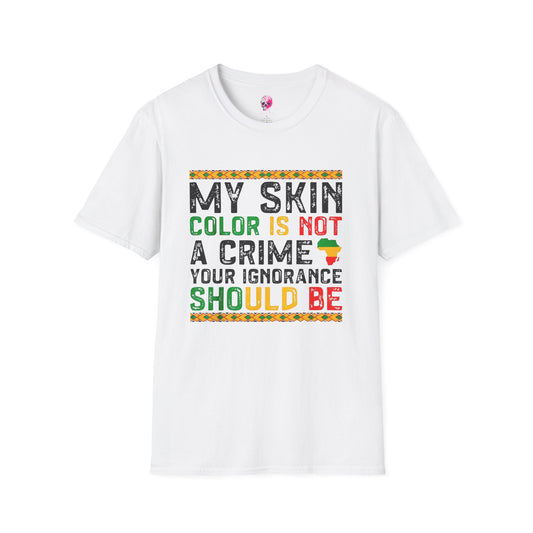 Empowering Statement T-Shirt, Unisex Tee for Social Justice, Awareness Shirt, Casual Wear, Gift for Activists, Black History Month