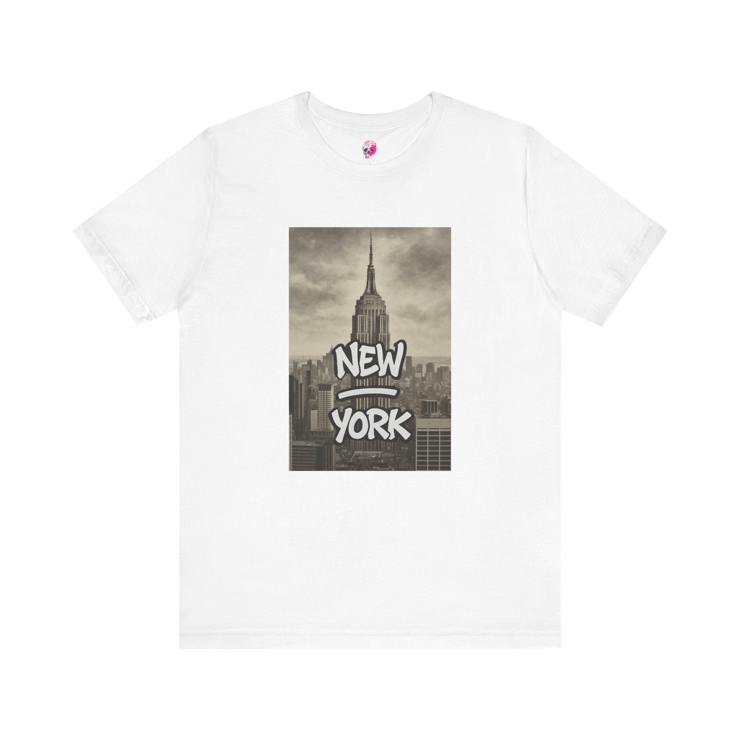 New York Skyline Tee, Vintage NYC Shirt, Unisex Graphic T-Shirt, Travel Souvenir, NY Pride Apparel, Casual Everyday Wear