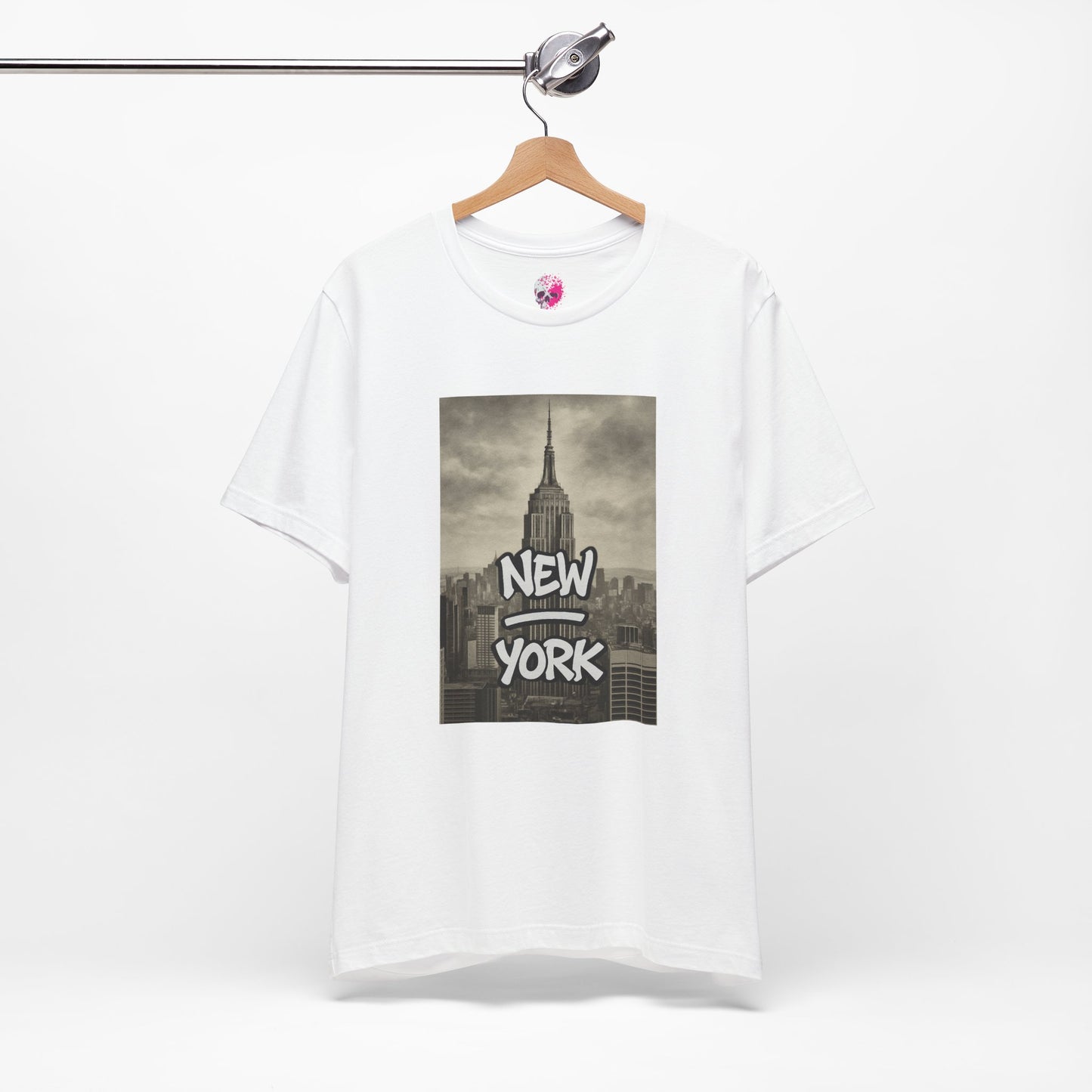 New York Skyline Tee, Vintage NYC Shirt, Unisex Graphic T-Shirt, Travel Souvenir, NY Pride Apparel, Casual Everyday Wear