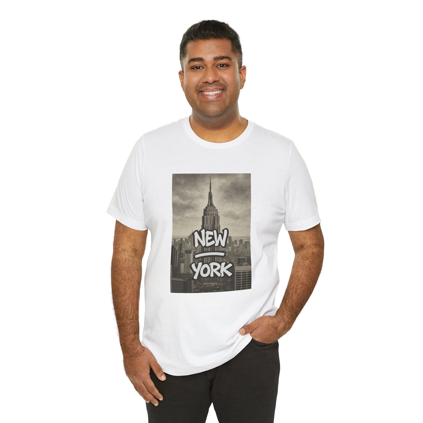 New York Skyline Tee, Vintage NYC Shirt, Unisex Graphic T-Shirt, Travel Souvenir, NY Pride Apparel, Casual Everyday Wear