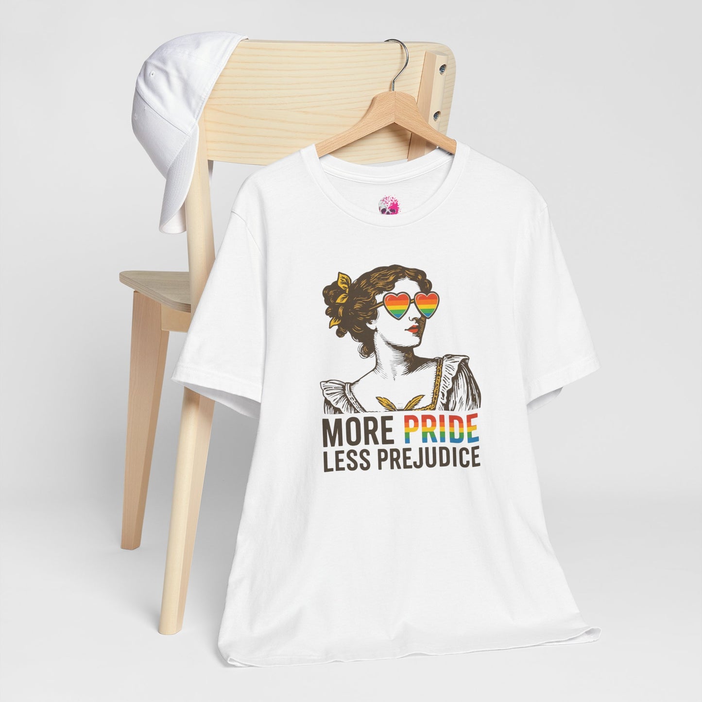 Pride Quote Tee - More Pride Less Prejudice Unisex Jersey Short Sleeve T-Shirt, LGBTQ+ Pride Apparel, Comfortable Casual Wear, Gift [...]