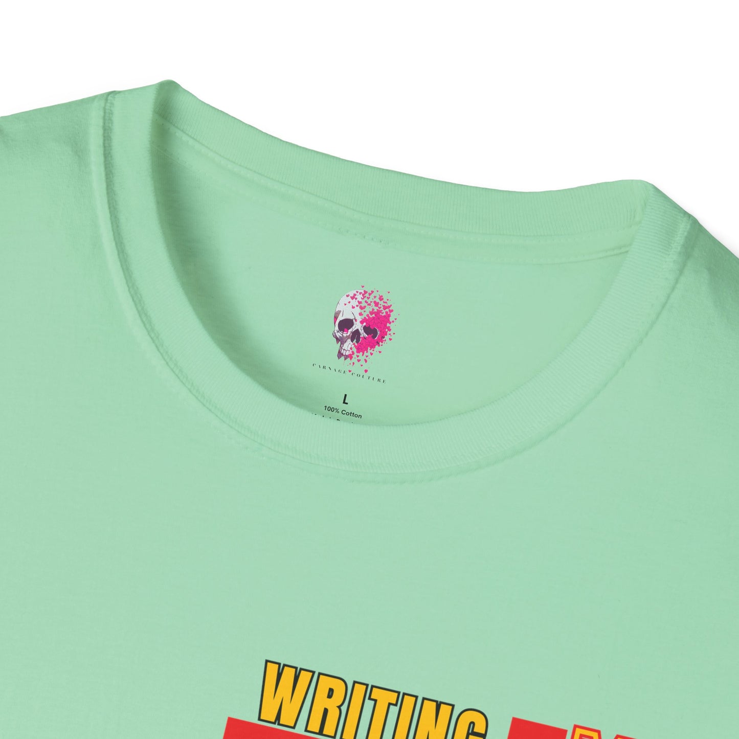 Inspirational Unisex T-Shirt, Still Writing My Story Tee, Empowerment Shirt, Motivational Apparel, Gift for Writers, Casual Wear