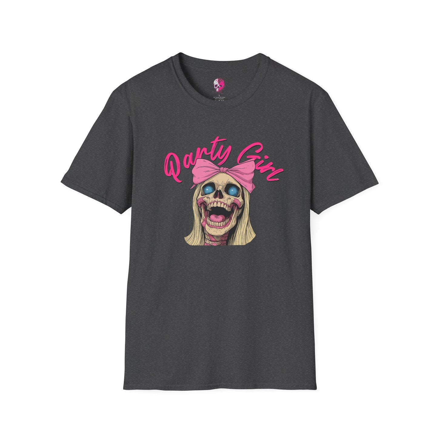 Party Girl Graphic Tee, Fun Costume Shirt, Birthday Celebration Top, Festival Style Apparel, Unique Gift for Friends