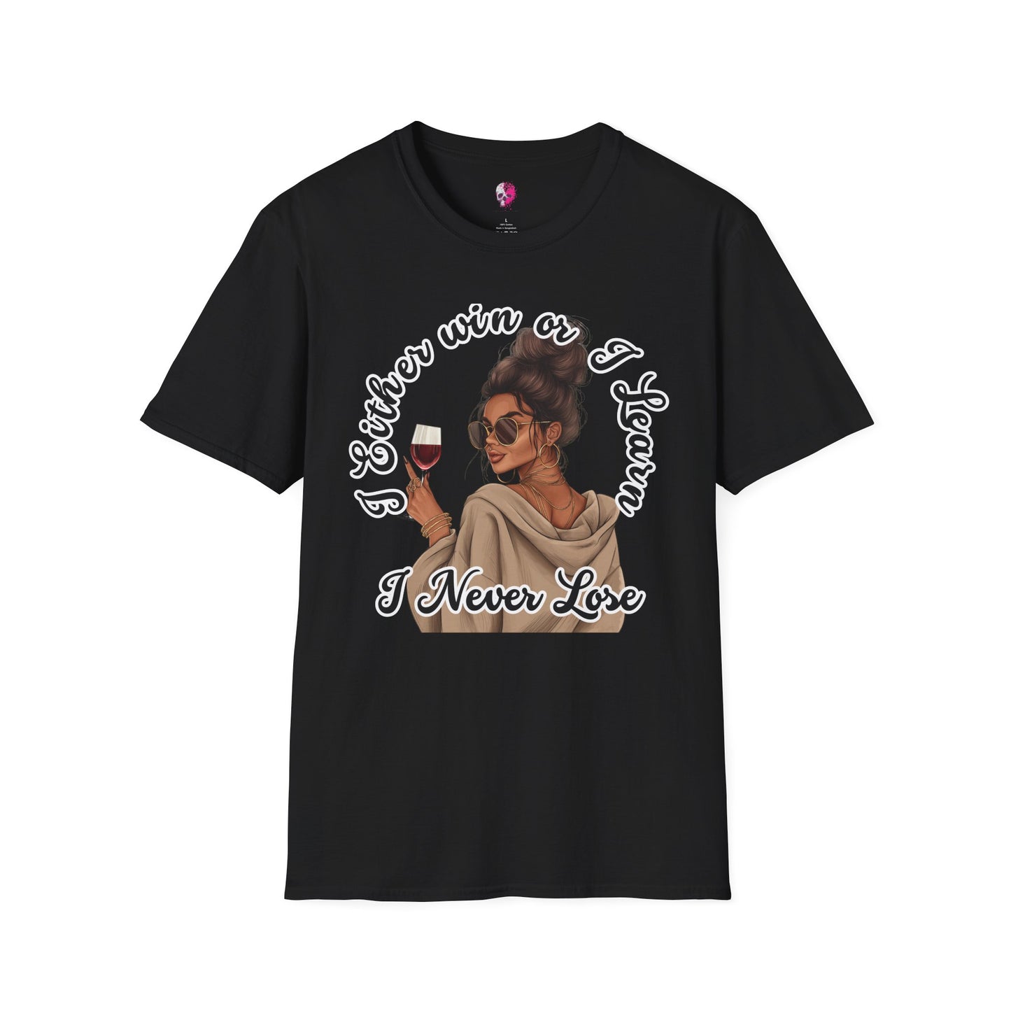 Empowered Quote T-Shirt, Inspirational Tee, Motivation Shirt, Wine Lover Gift, Unisex Graphic Tee, Casual Wear