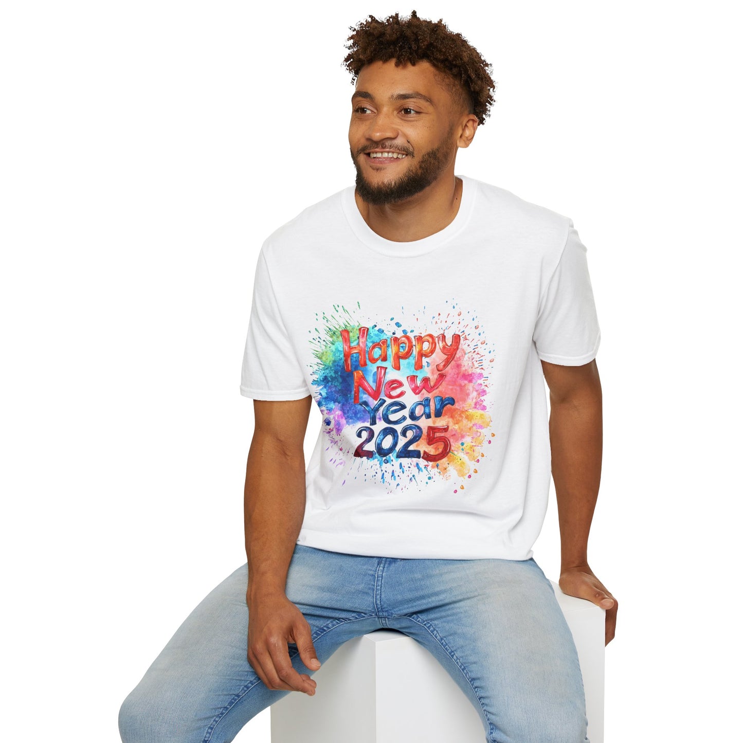 Happy New Year Unisex Softstyle T-Shirt