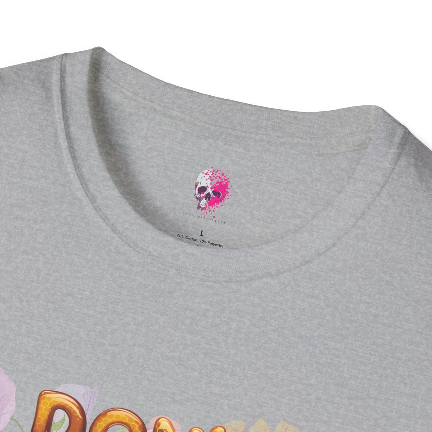 Bee T-Shirt - 'Don't Be Judgy' Floral Design