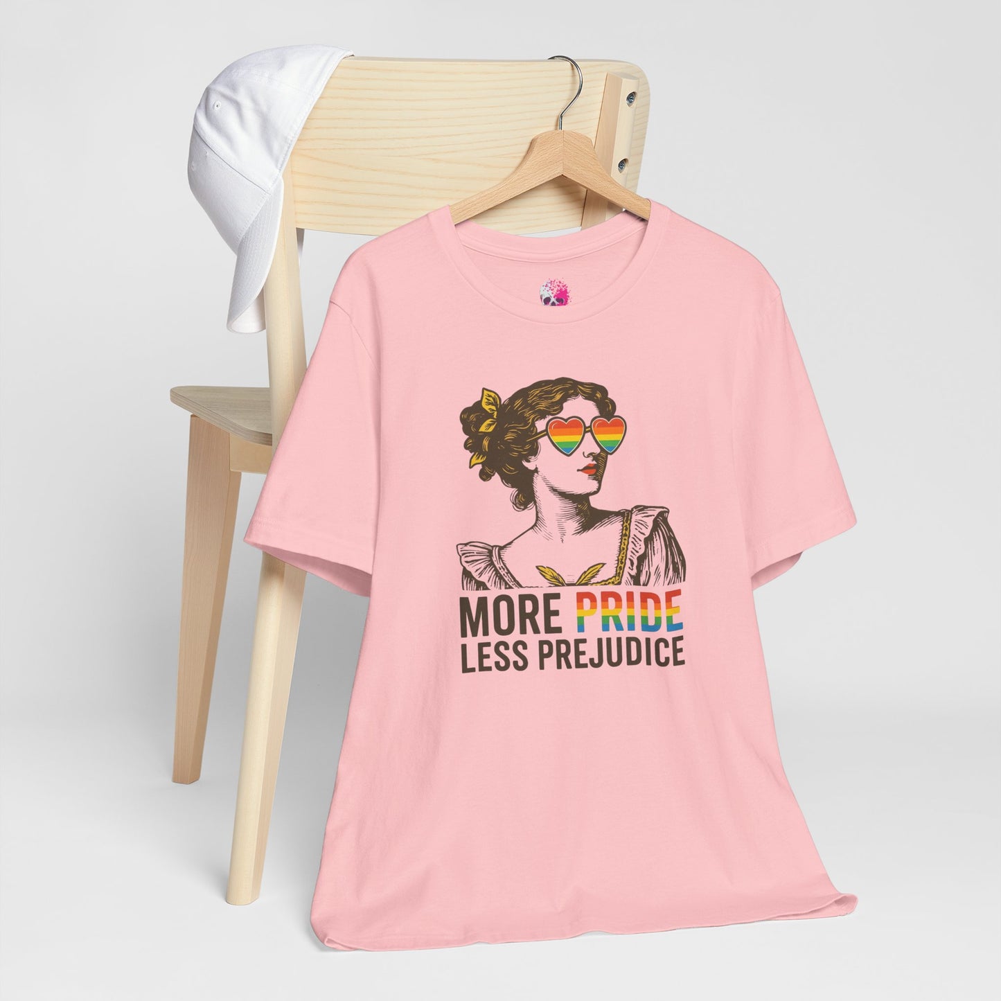 Pride Quote Tee - More Pride Less Prejudice Unisex Jersey Short Sleeve T-Shirt, LGBTQ+ Pride Apparel, Comfortable Casual Wear, Gift [...]