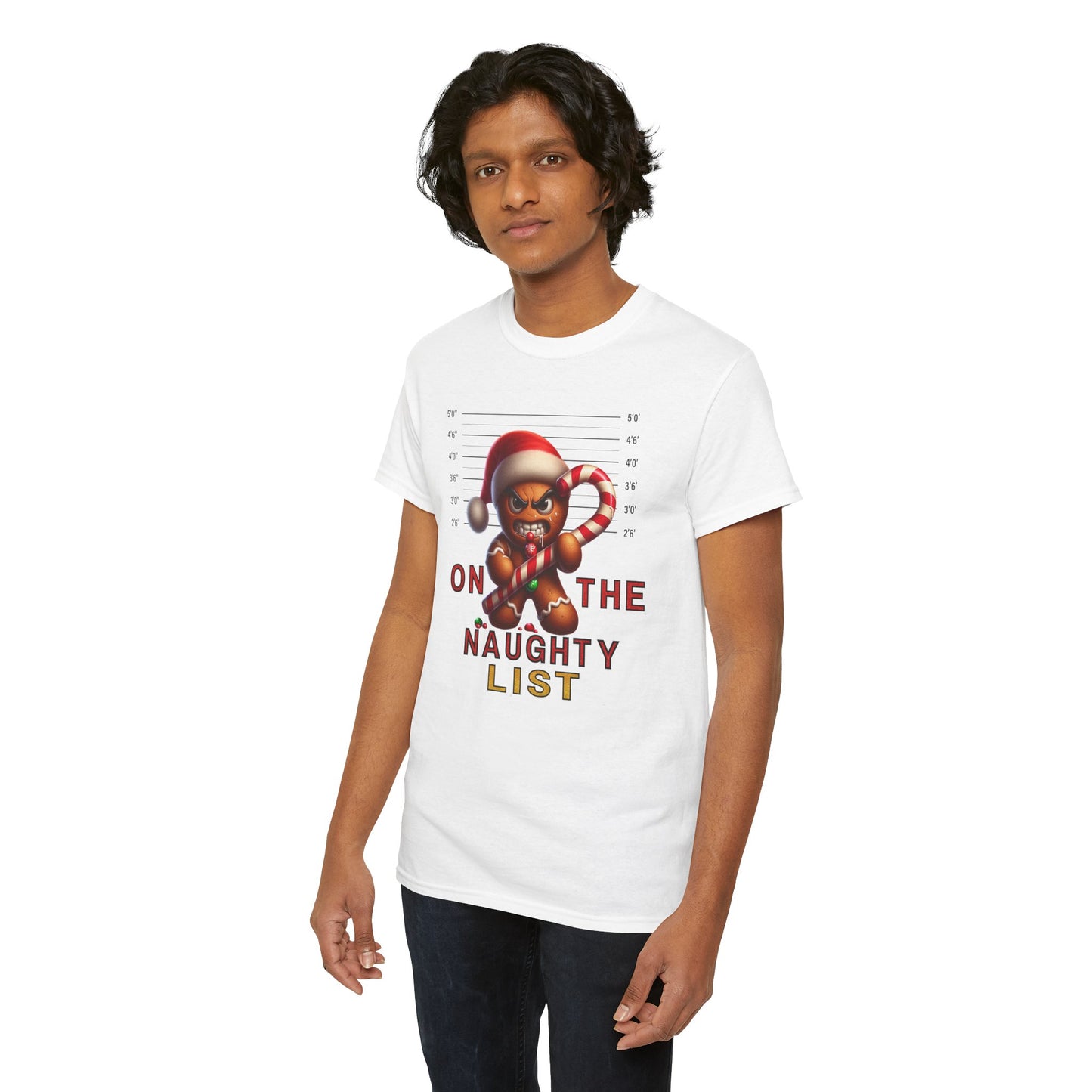 Naughty List Unisex Heavy Cotton Tee