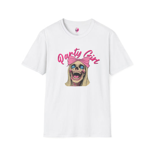 Party Girl Graphic Tee, Fun Costume Shirt, Birthday Celebration Top, Festival Style Apparel, Unique Gift for Friends