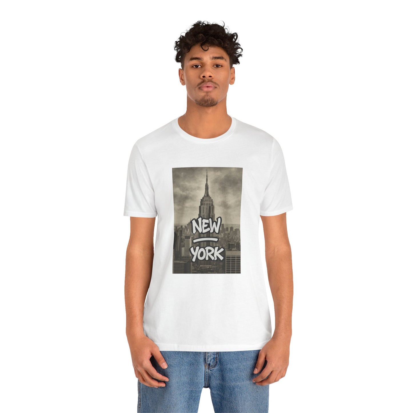 New York Skyline Tee, Vintage NYC Shirt, Unisex Graphic T-Shirt, Travel Souvenir, NY Pride Apparel, Casual Everyday Wear
