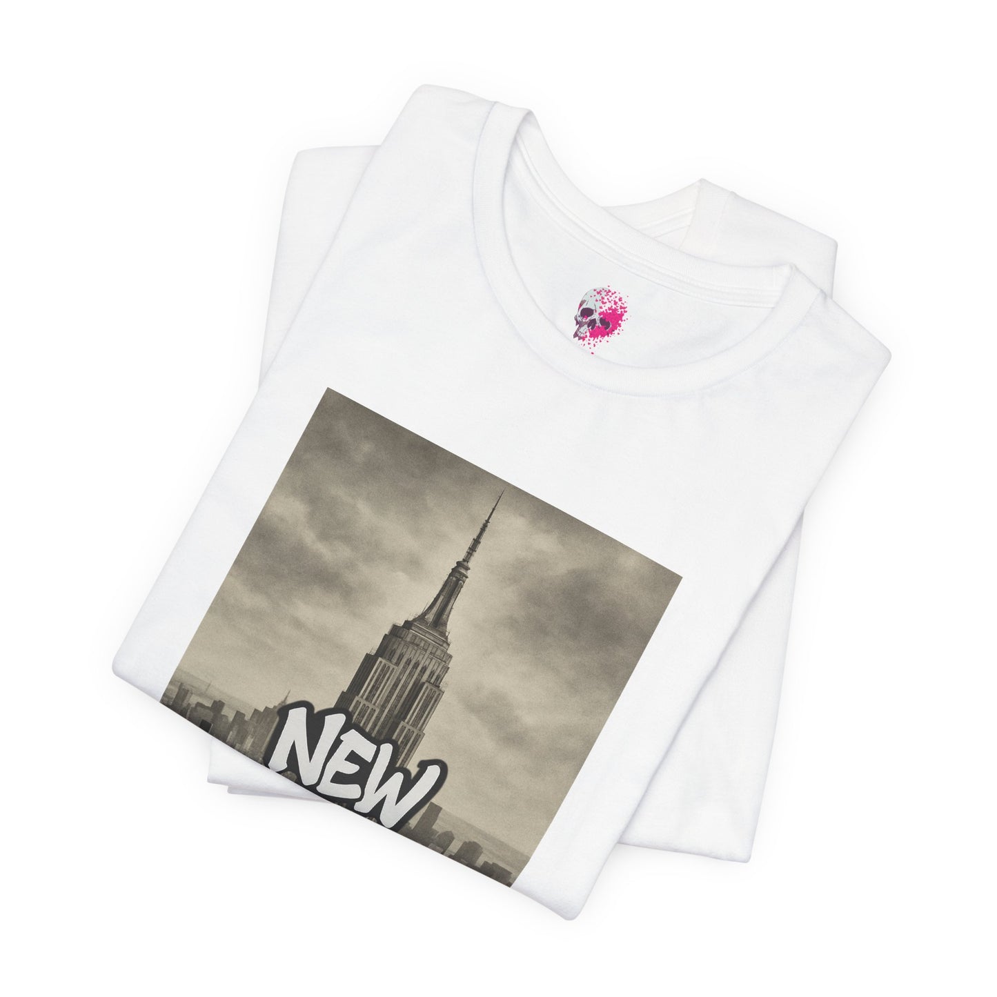 New York Skyline Tee, Vintage NYC Shirt, Unisex Graphic T-Shirt, Travel Souvenir, NY Pride Apparel, Casual Everyday Wear