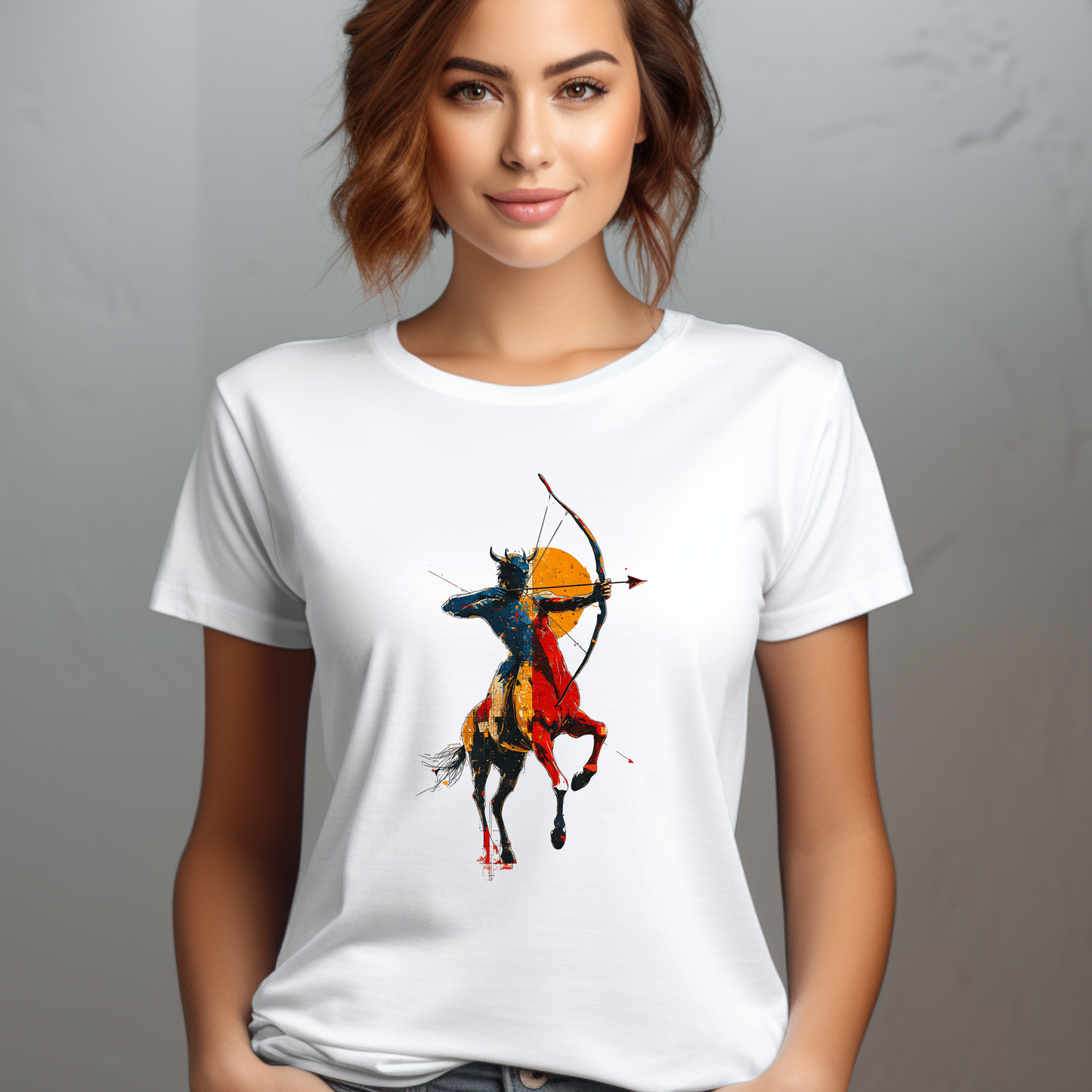 Sagittarius Unisex Heavy Cotton Tee