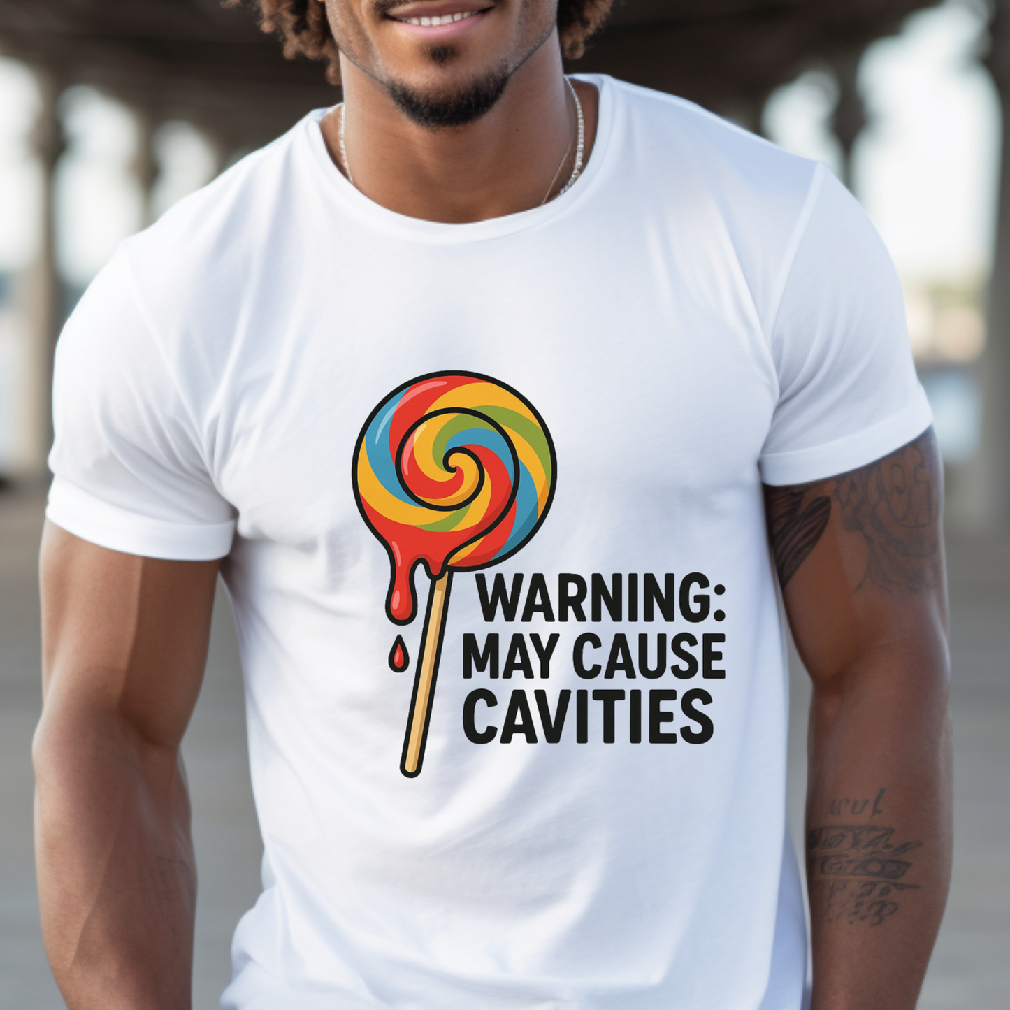 Sweet Tooth Warning T-Shirt, Funny Candy Tee, Gifts for Candy Lovers, Birthday Shirt, Casual Wear, Holiday Apparel