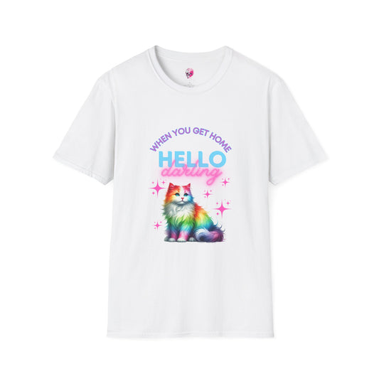 Cat Unisex Softstyle T-Shirt