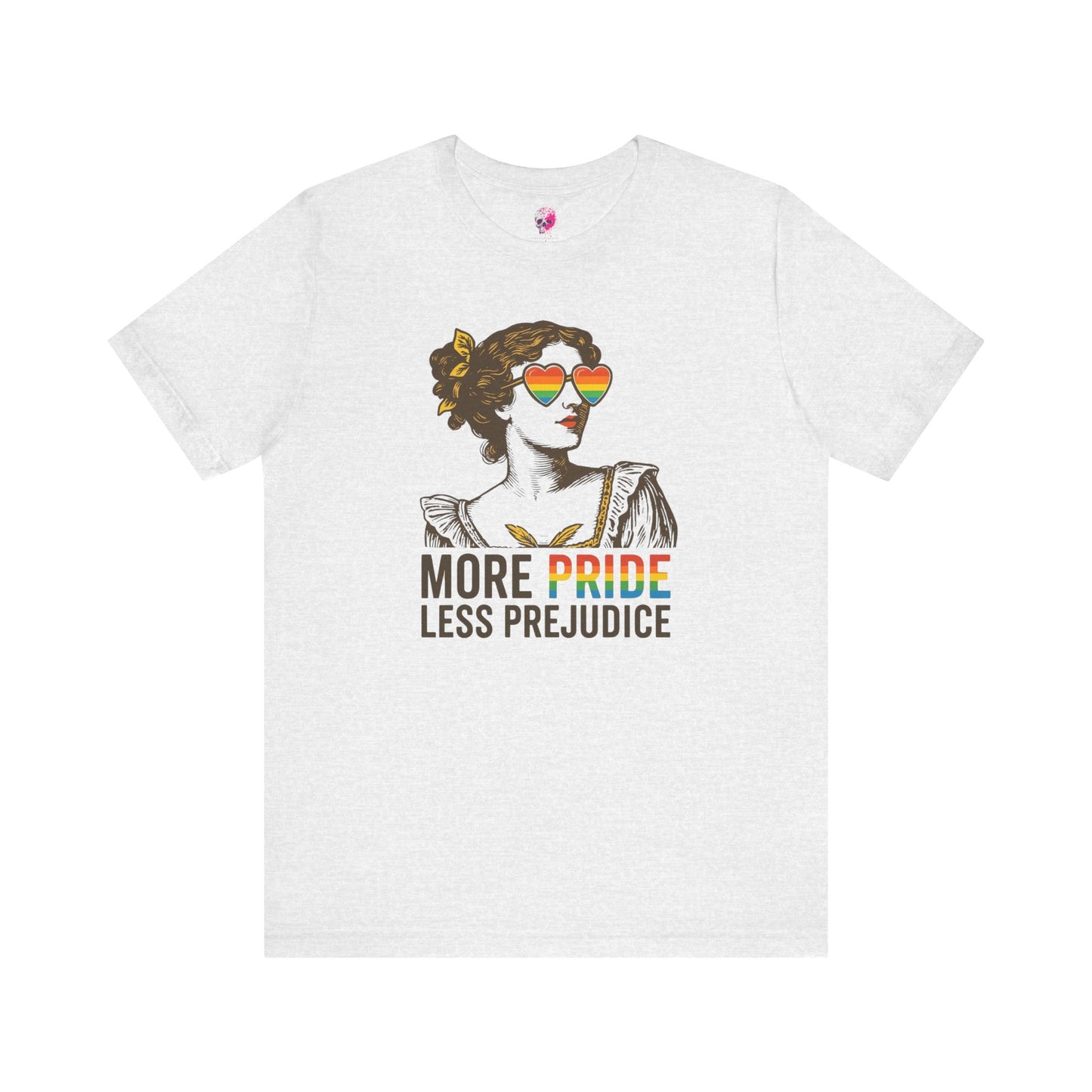 Pride Quote Tee - More Pride Less Prejudice Unisex Jersey Short Sleeve T-Shirt, LGBTQ+ Pride Apparel, Comfortable Casual Wear, Gift [...]