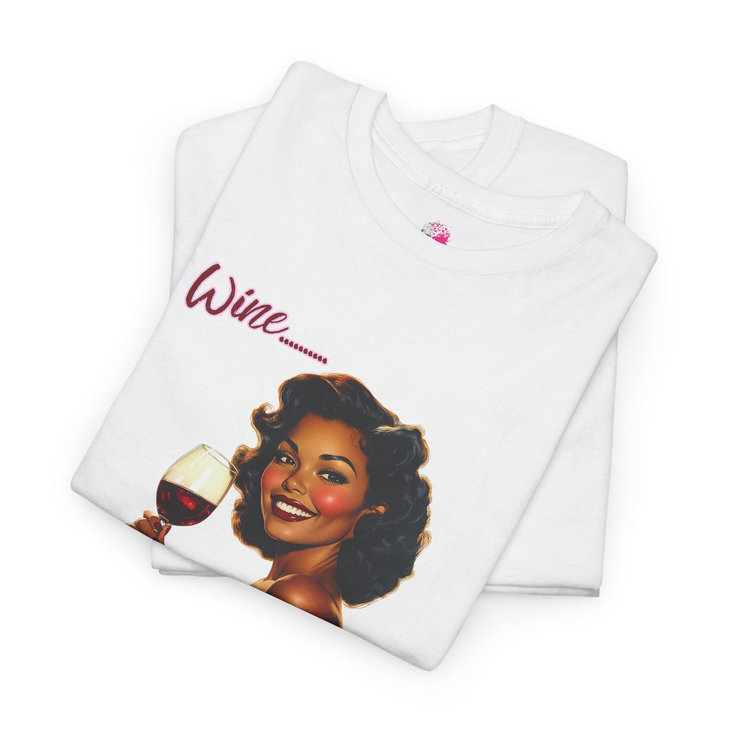 Wine Unisex Heavy Cotton Tee