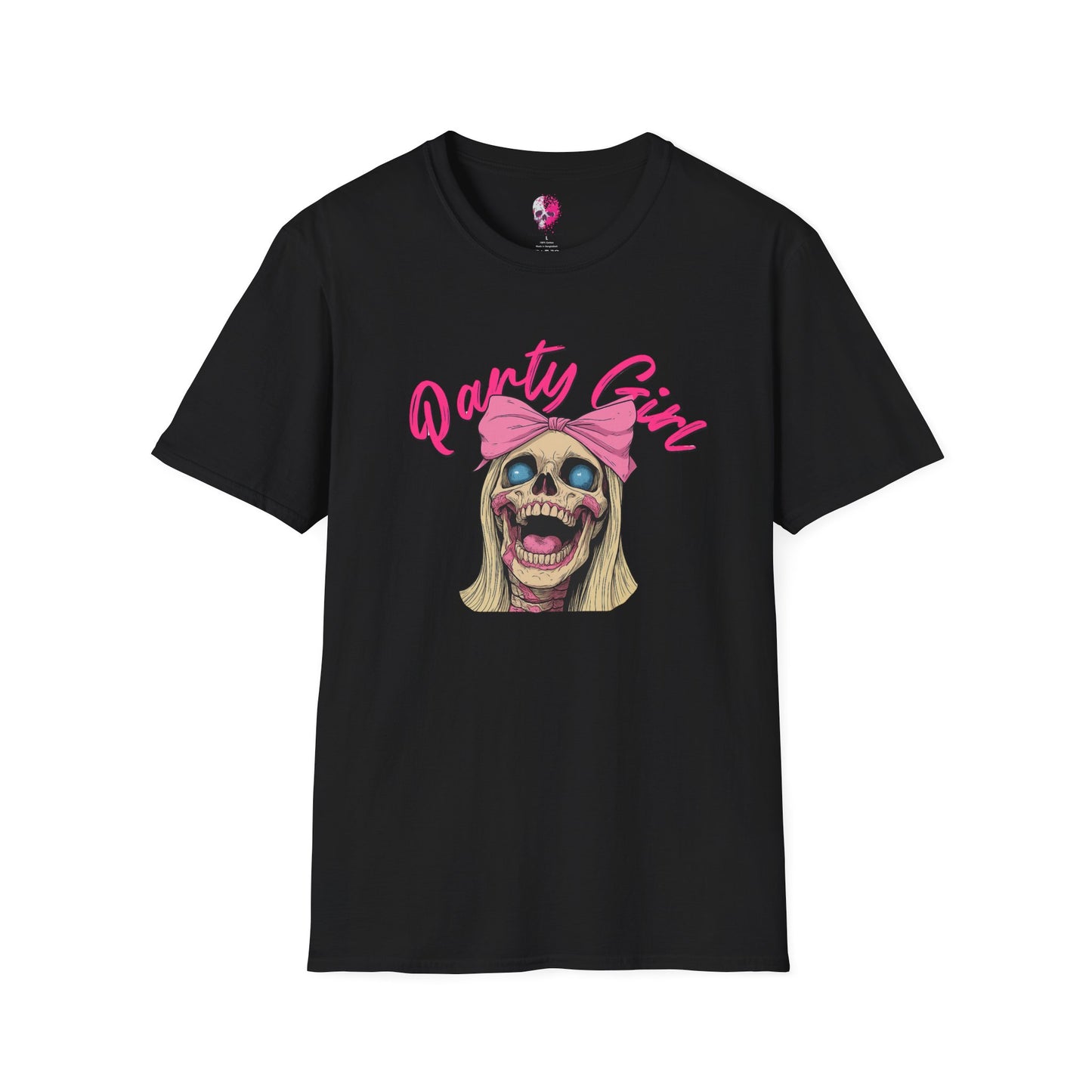Party Girl Graphic Tee, Fun Costume Shirt, Birthday Celebration Top, Festival Style Apparel, Unique Gift for Friends