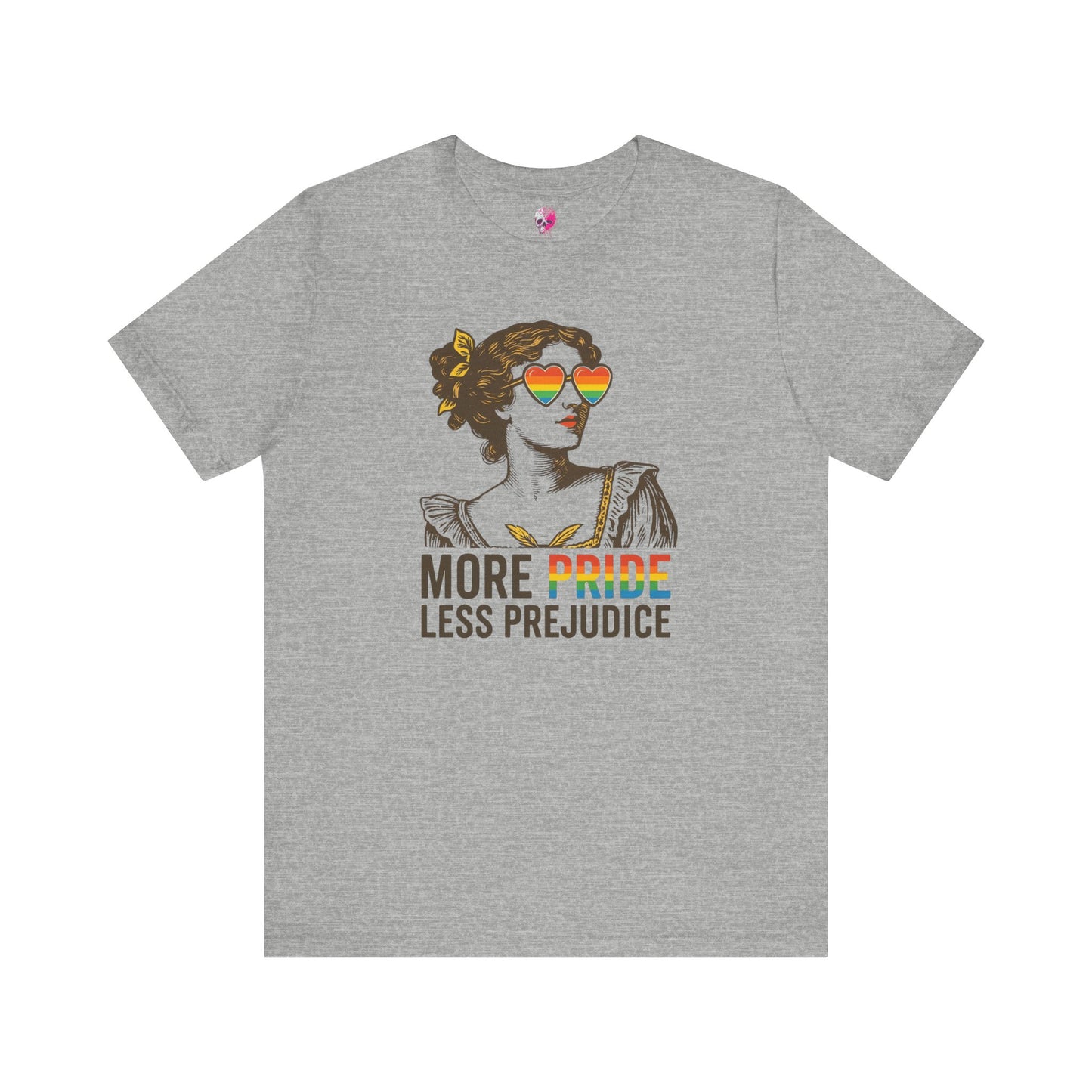 Pride Quote Tee - More Pride Less Prejudice Unisex Jersey Short Sleeve T-Shirt, LGBTQ+ Pride Apparel, Comfortable Casual Wear, Gift [...]