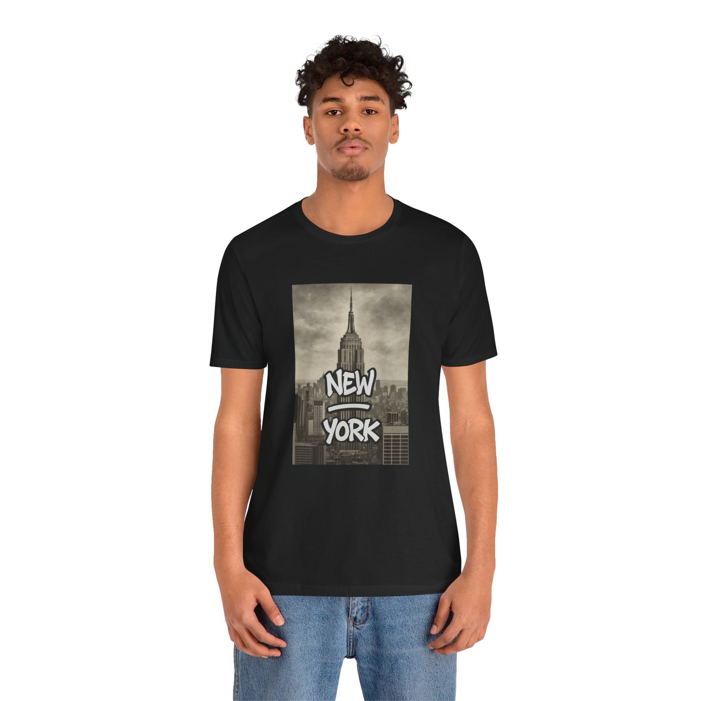 New York Skyline Tee, Vintage NYC Shirt, Unisex Graphic T-Shirt, Travel Souvenir, NY Pride Apparel, Casual Everyday Wear