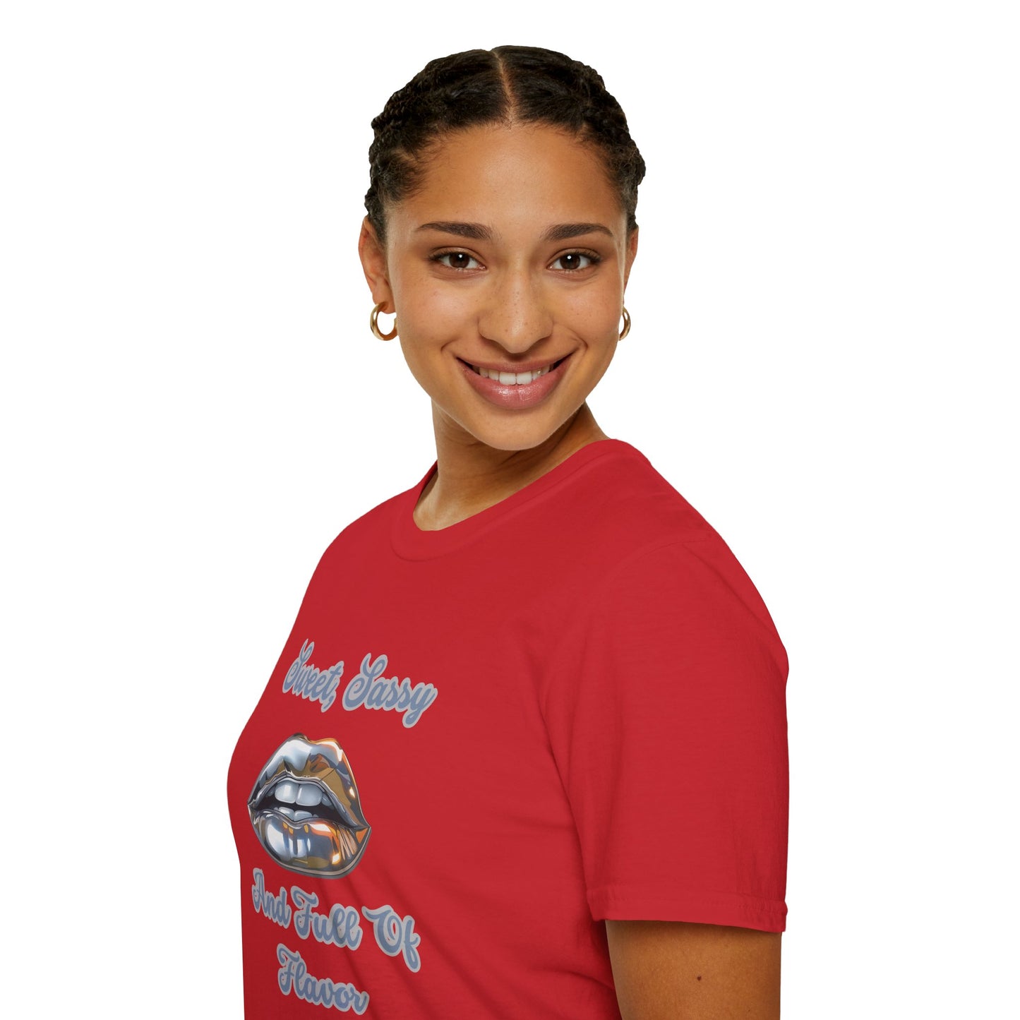 Sweet, Sassy, and Full of Flavor T-Shirt | Trendy Graphic Tee for Confident Individuals, Gift for Birthdays, Casual Wear, Summer [...]