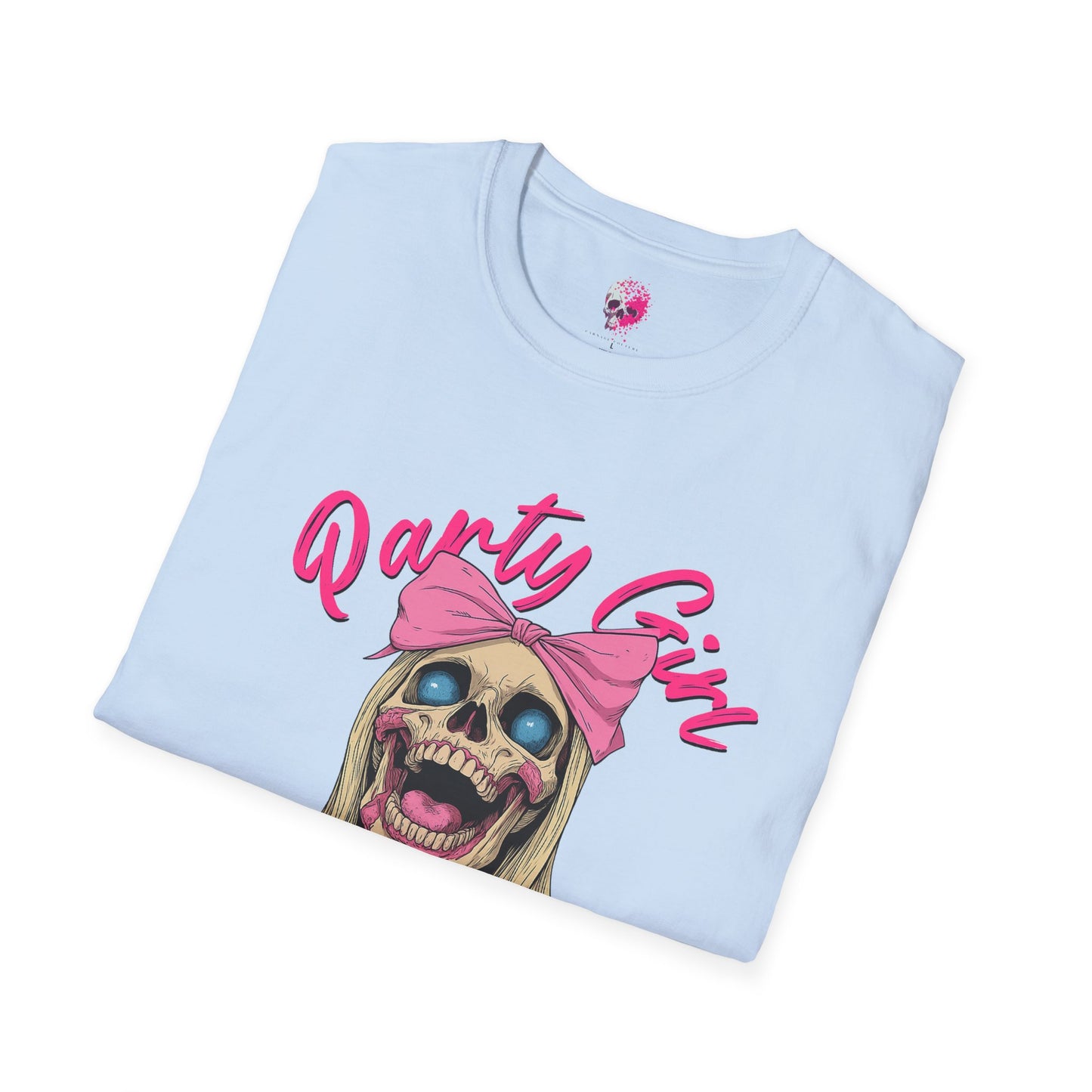 Party Girl Graphic Tee, Fun Costume Shirt, Birthday Celebration Top, Festival Style Apparel, Unique Gift for Friends