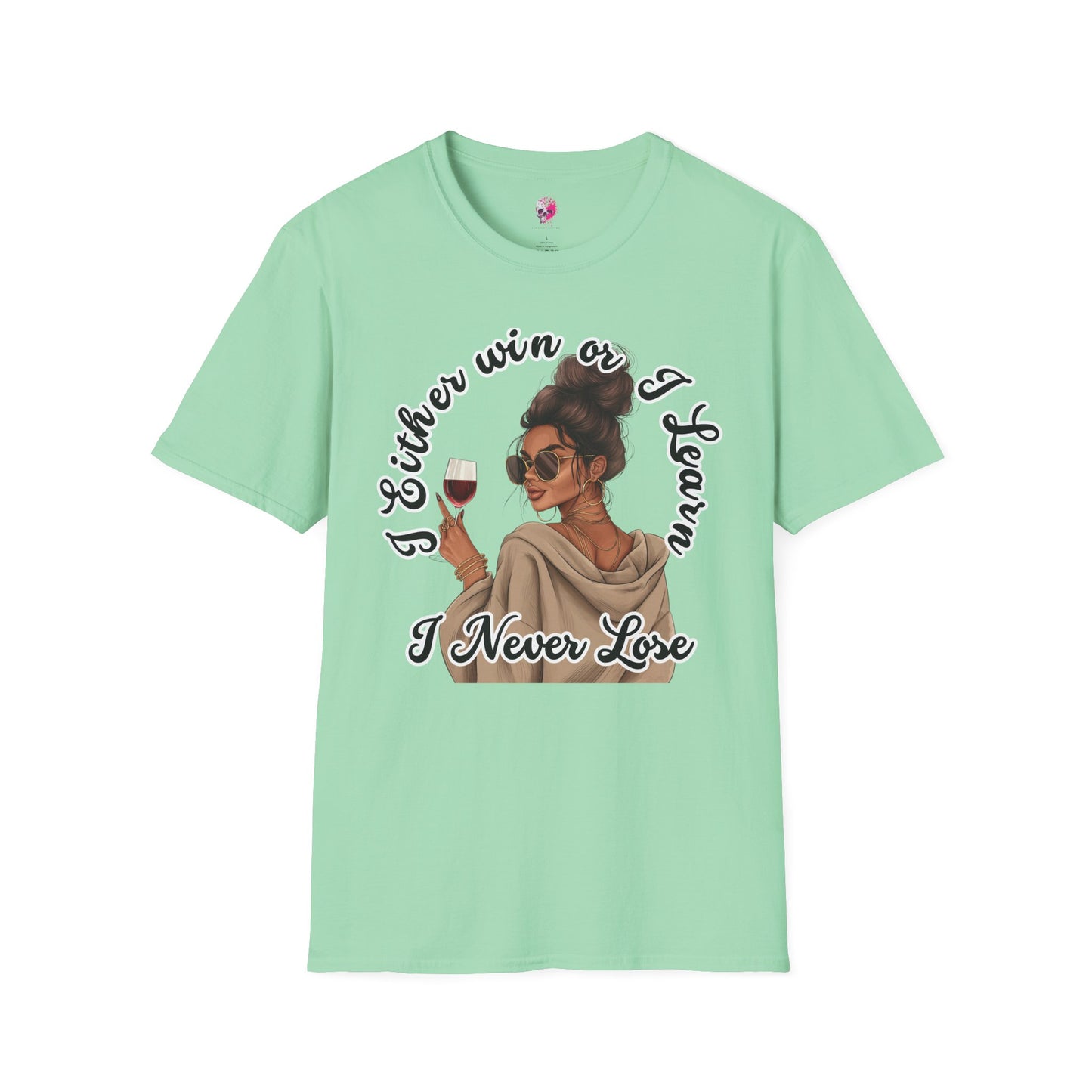 Empowered Quote T-Shirt, Inspirational Tee, Motivation Shirt, Wine Lover Gift, Unisex Graphic Tee, Casual Wear