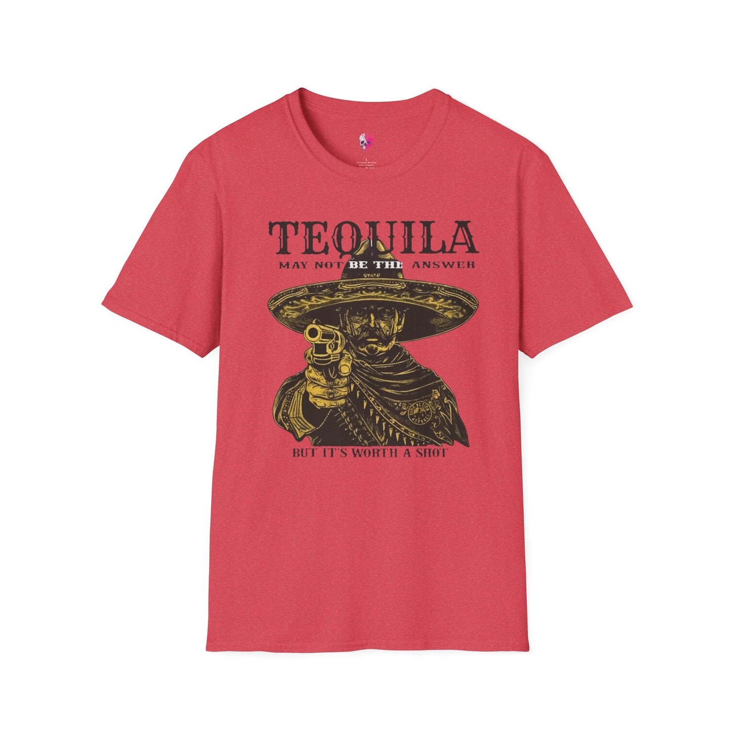 Tequila Themed Unisex T-Shirt, Funny Drinking Shirt, Gift for Tequila Lovers, Party Apparel, Casual Wear, Summer Top