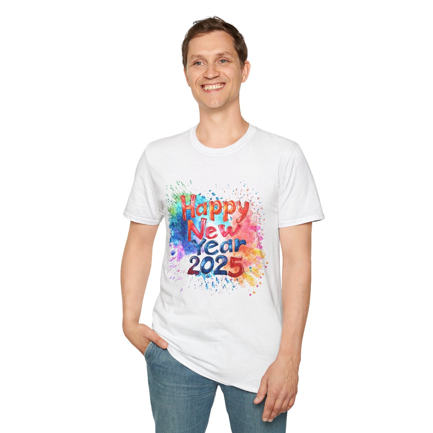 Happy New Year Unisex Softstyle T-Shirt