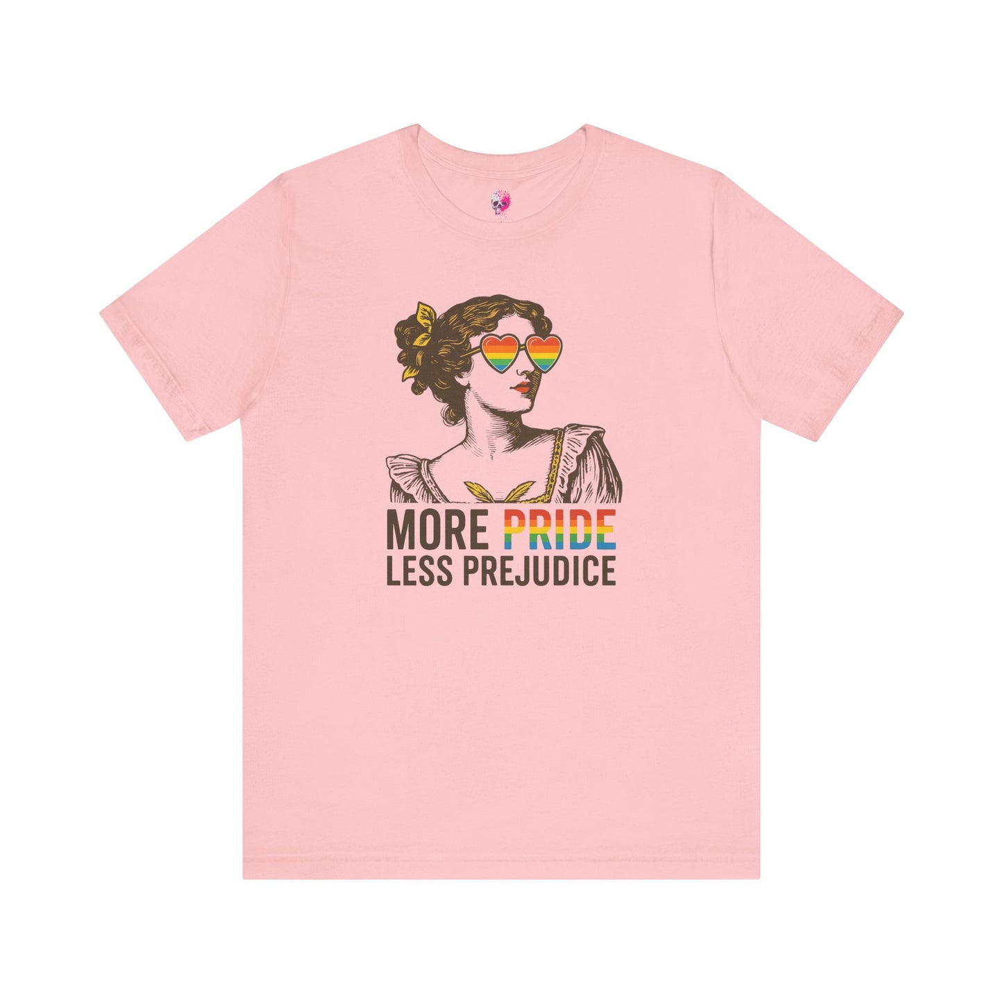 Pride Quote Tee - More Pride Less Prejudice Unisex Jersey Short Sleeve T-Shirt, LGBTQ+ Pride Apparel, Comfortable Casual Wear, Gift [...]