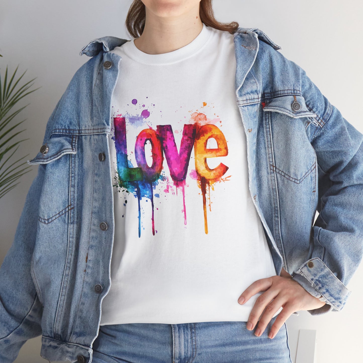 LOVE Unisex Heavy Cotton Tee