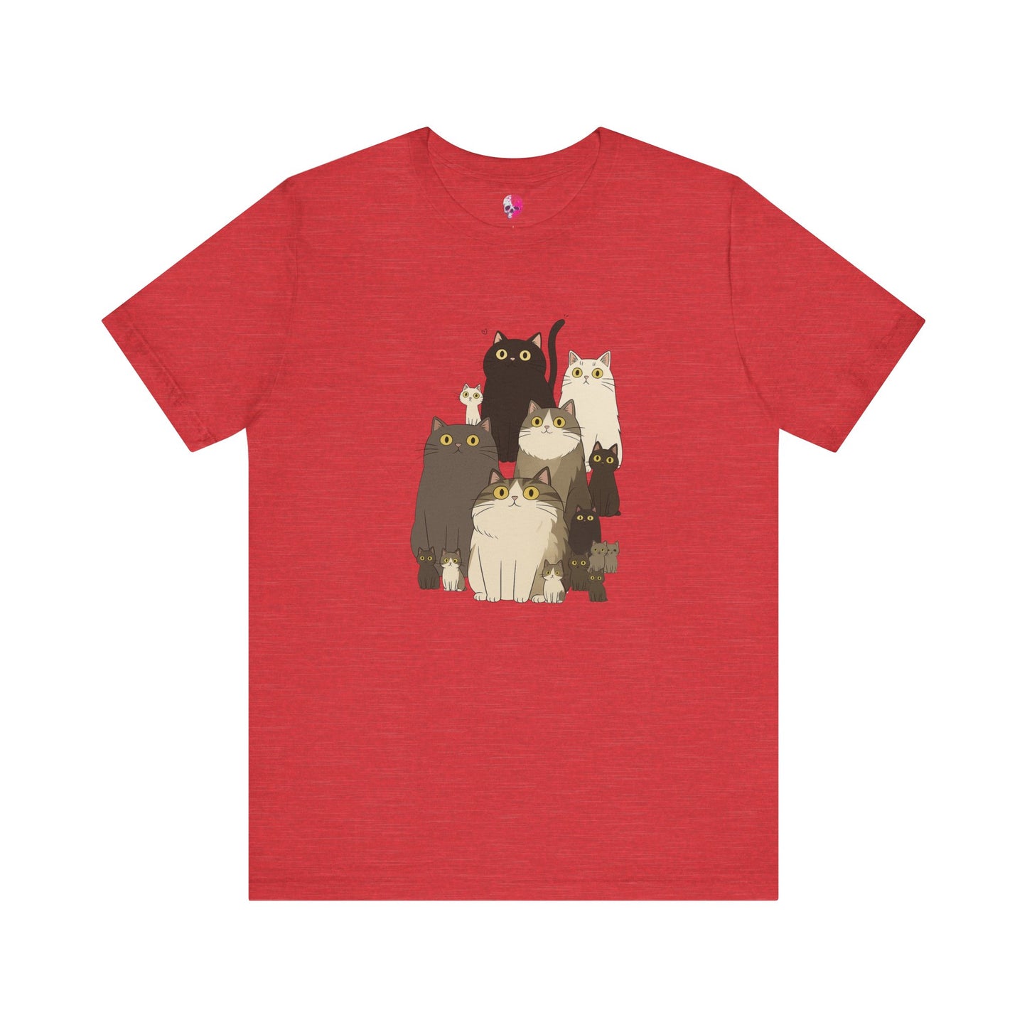 Cute Cat Lover Unisex Tee, Funny Cat Shirt, Animal Lover Gift, Pet Lovers Tee, Purrfect for Cat Enthusiasts